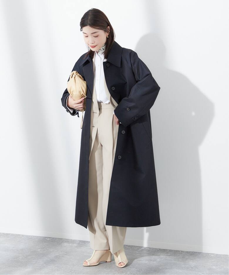 別注】Aquascutum×LESSAGE ステンカラーコート（ステンカラーコート 