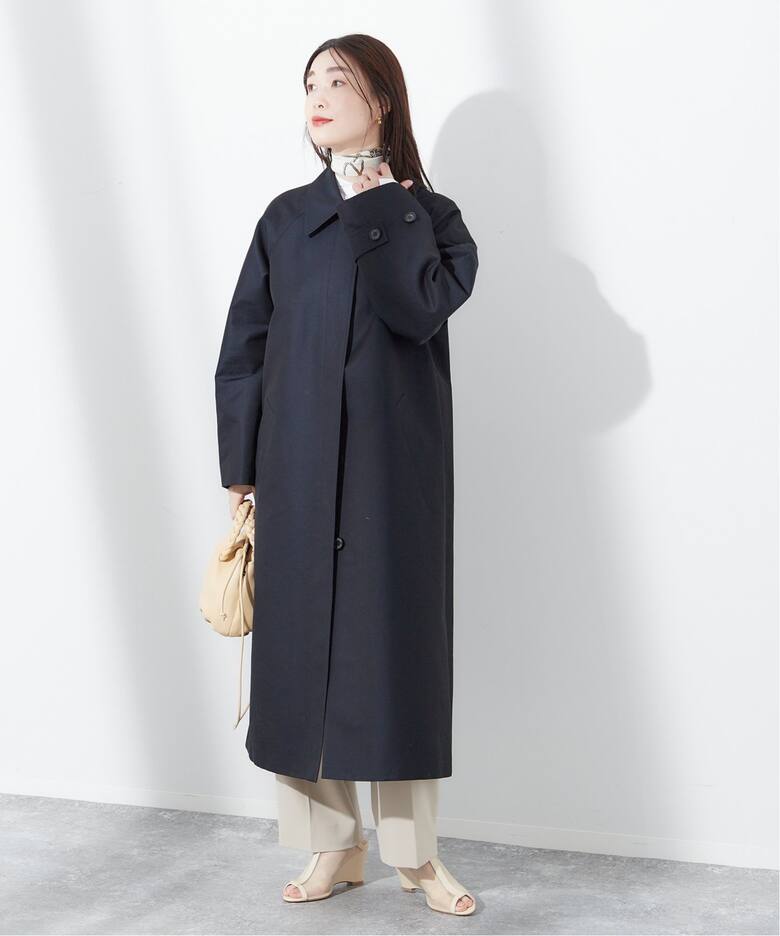 別注】Aquascutum×LESSAGE ステンカラーコート（ステンカラーコート 