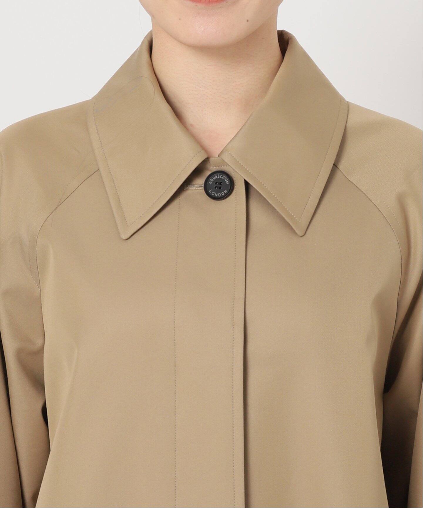 別注】Aquascutum×LESSAGE ステンカラーコート（ステンカラーコート