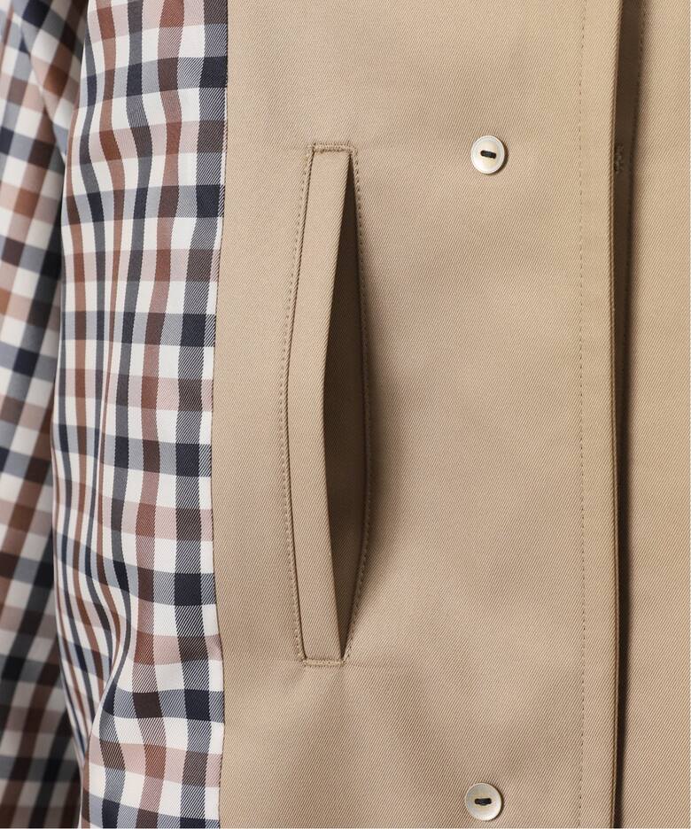 別注】Aquascutum×LESSAGE ステンカラーコート（ステンカラーコート
