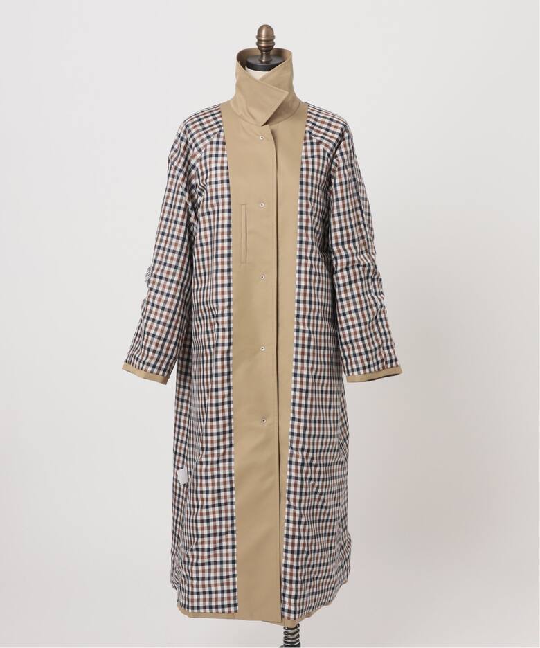 別注】Aquascutum×LESSAGE ステンカラーコート（ステンカラーコート  