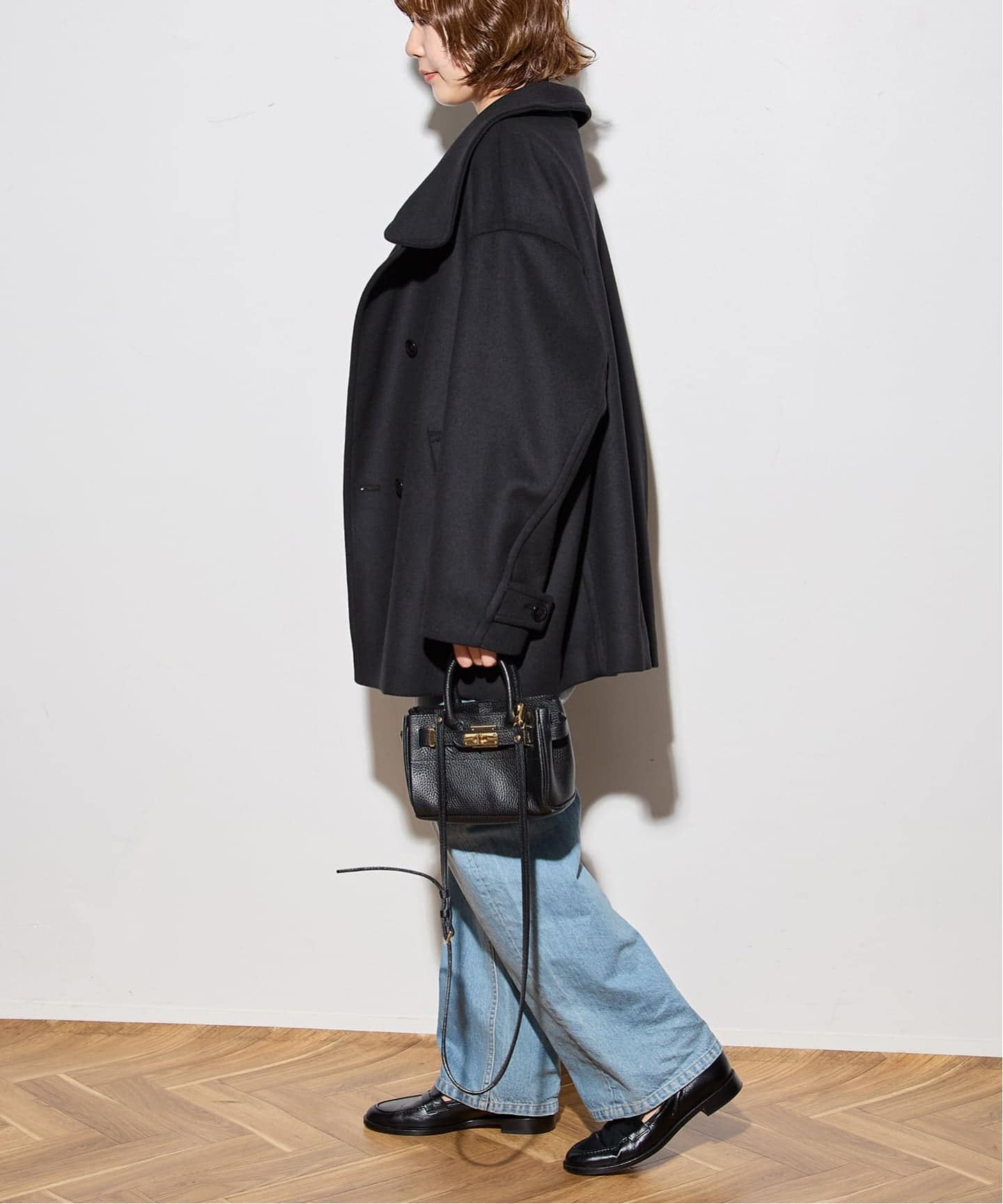 ジャーナルスタンダード レサージュ　スタンド ショート コート　MANTECO セール】MANTECO GIOLICA スタンドショートコート（その他