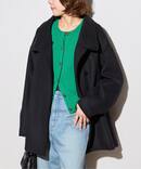 MANTECO/TWEEDスタンドショートコート