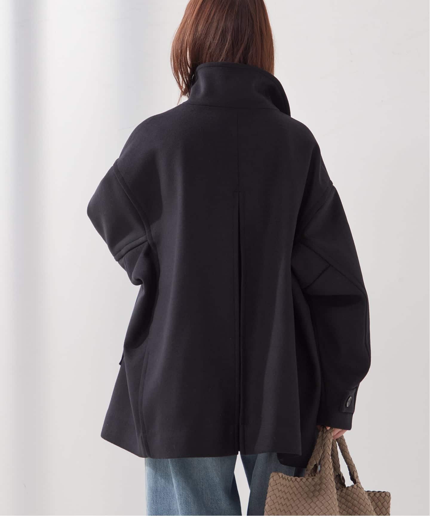 追加予約2》MANTECO/TWEEDスタンドショートコート（その他