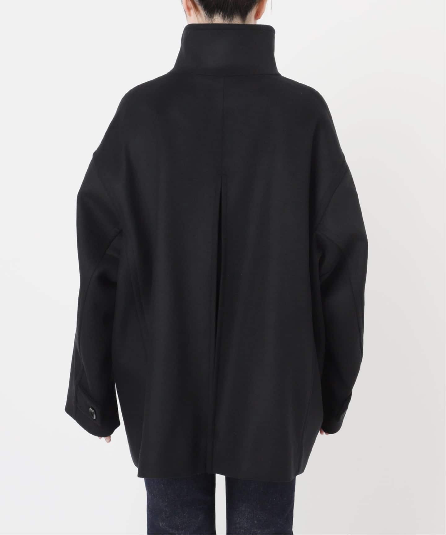 追加2》MANTECO/TWEEDスタンドショートコート（その他ブルゾン