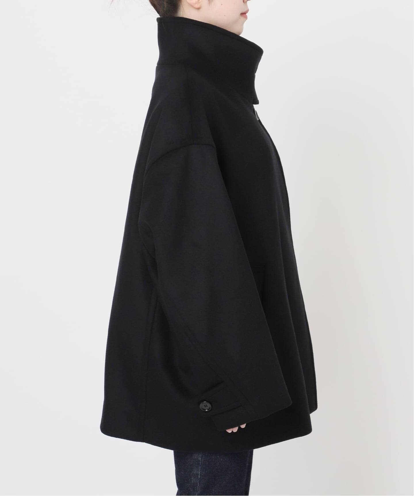 追加2》MANTECO/TWEEDスタンドショートコート（その他ブルゾン