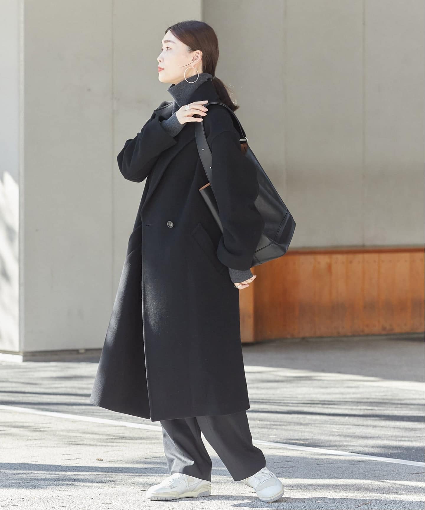 追加》SUPER120/MANTECOオーバーコート（その他ブルゾン／アウター