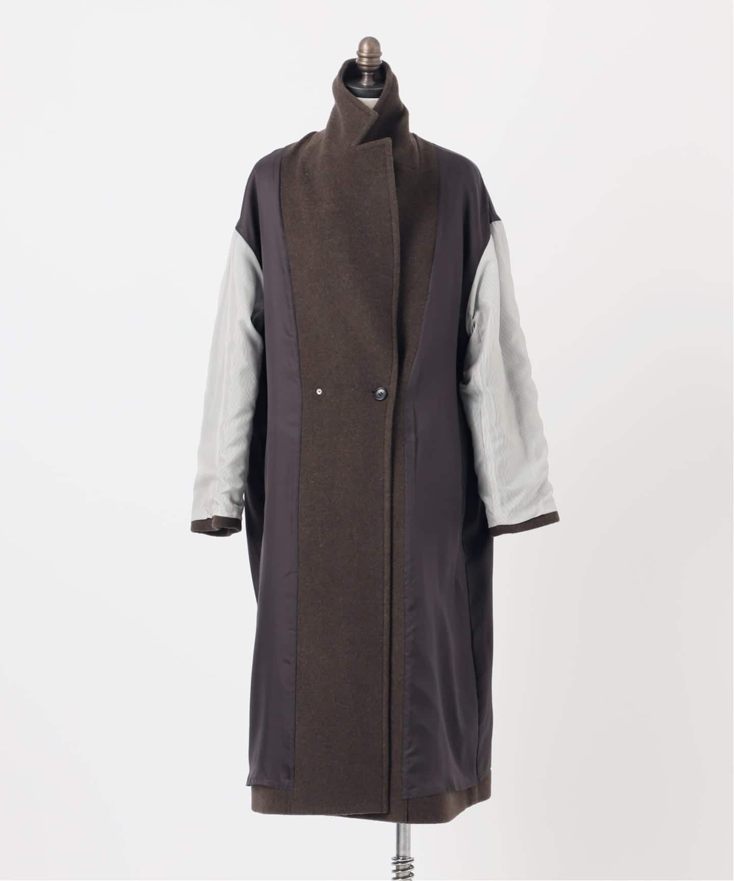 追加》SUPER120/MANTECOオーバーコート（その他ブルゾン／アウター