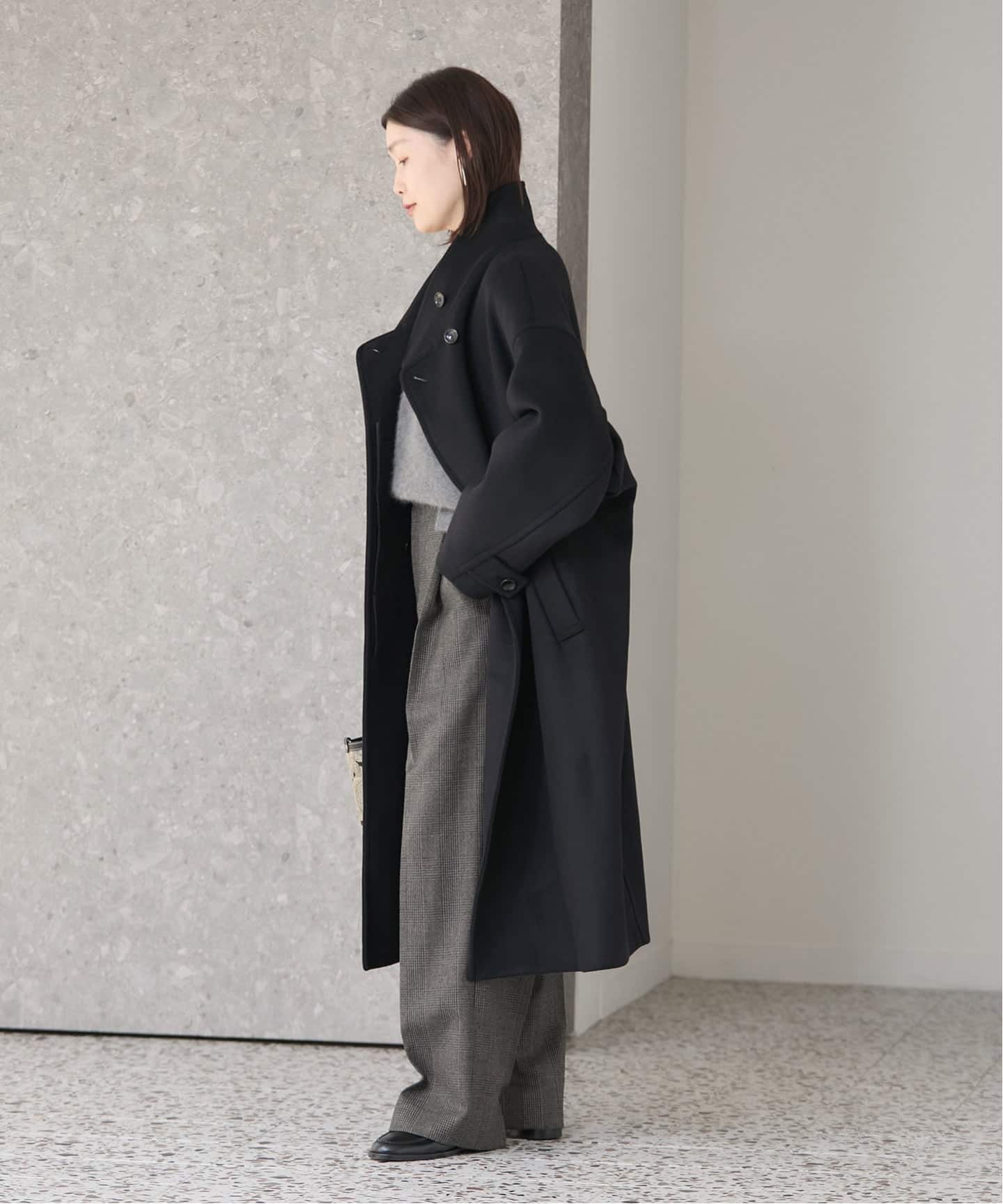 MANTECO GIOLICA スタンドコート（その他ブルゾン／アウター