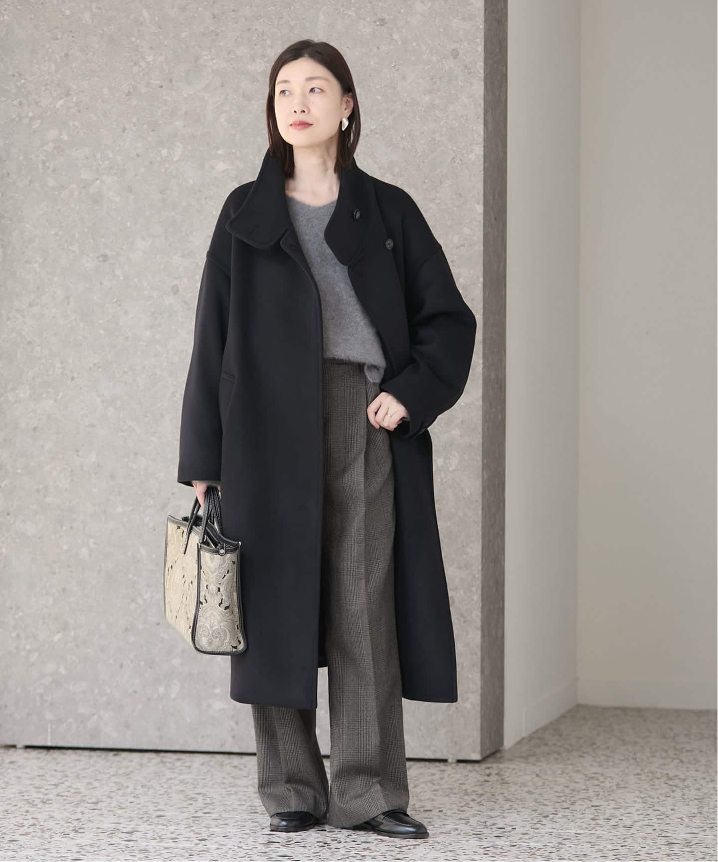 MANTECO GIOLICA スタンドコート（その他ブルゾン／アウター