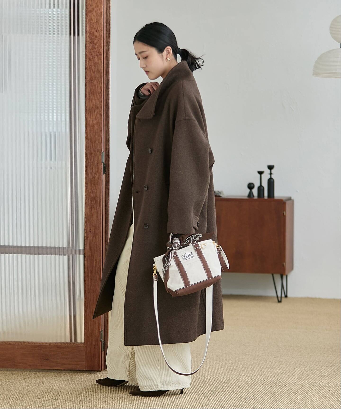 24AW☆JSレサージュ MANTECO GIOLICA スタンドショートコート 24AW☆JSレサージュ MANTECO GIOLICA スタンドショートコート 2024