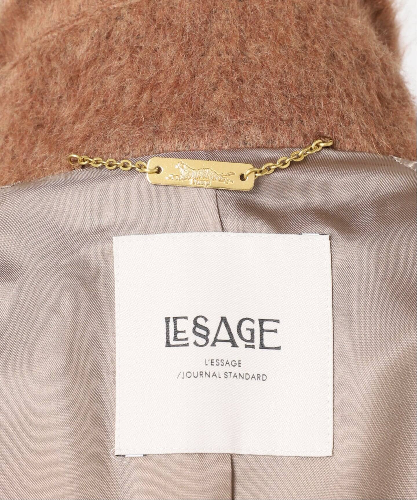 ⭐︎美品JOURNALSTANDARDL'ESSAGE モヘヤシャギーダブルコート journal standard L'essage（ジャーナルスタンダードレサージュ）の