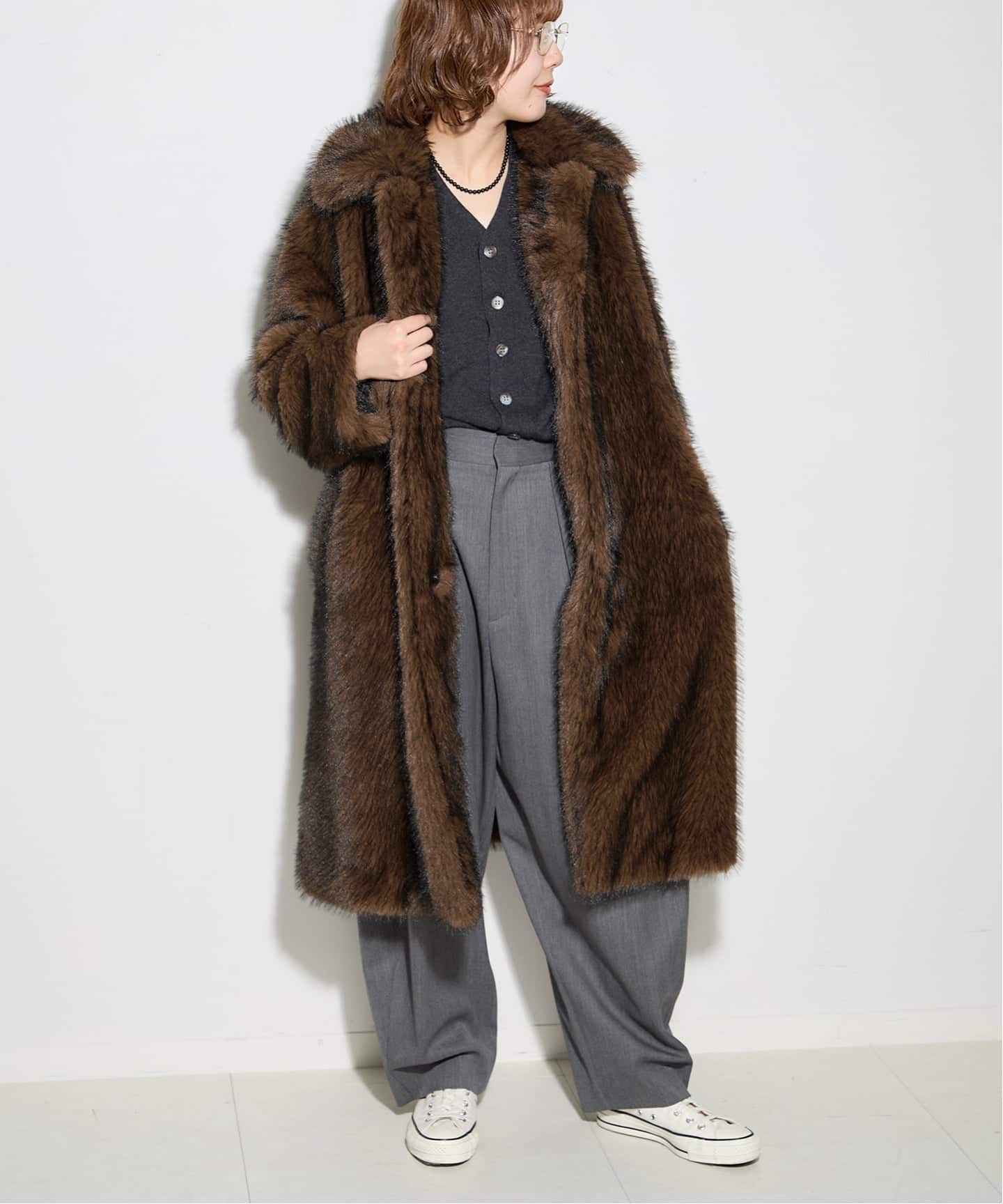 ロングファーコート（その他ブルゾン／アウター）｜JOURNAL STANDARD L