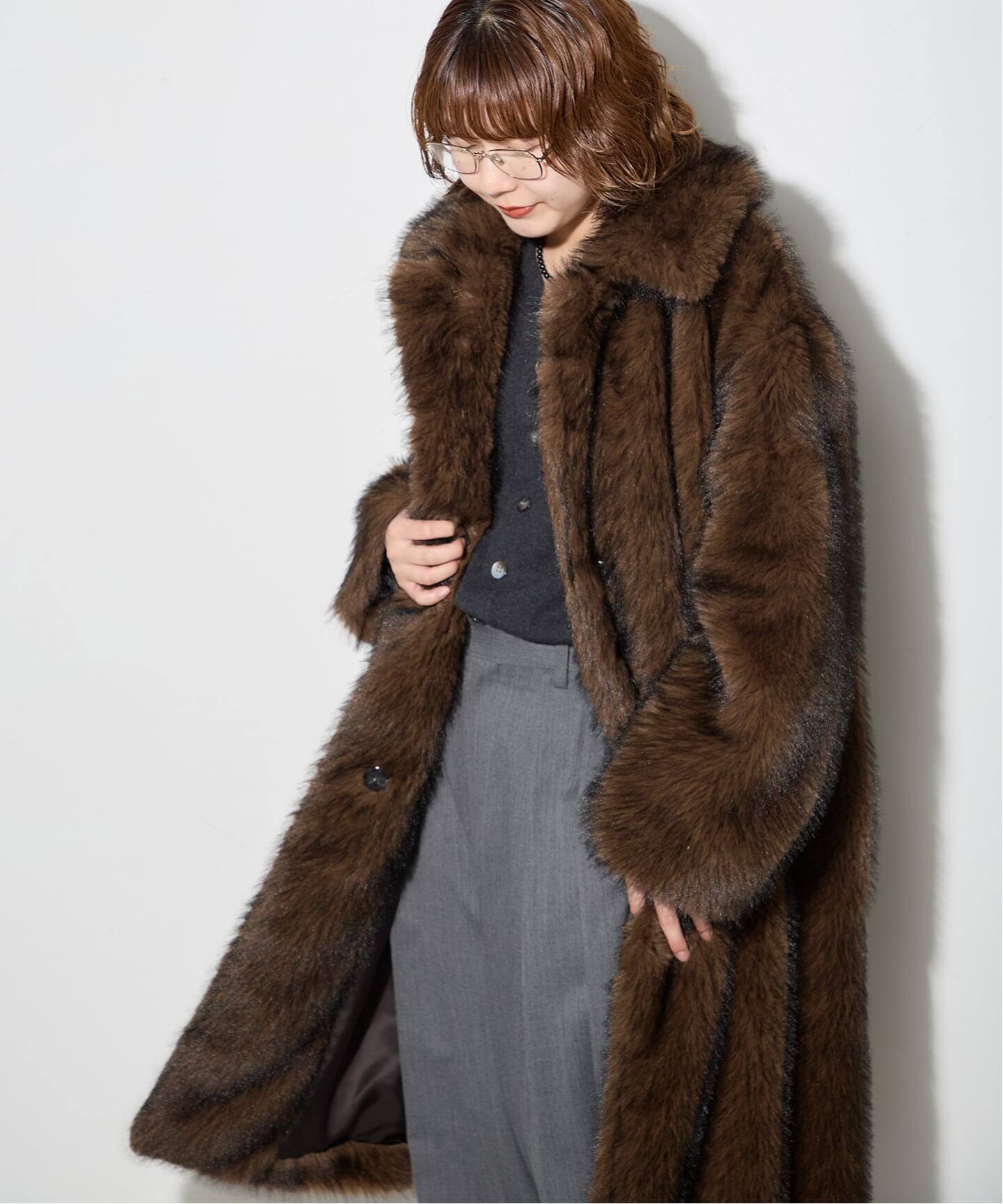 ロングファーコート（その他ブルゾン／アウター）｜JOURNAL STANDARD L