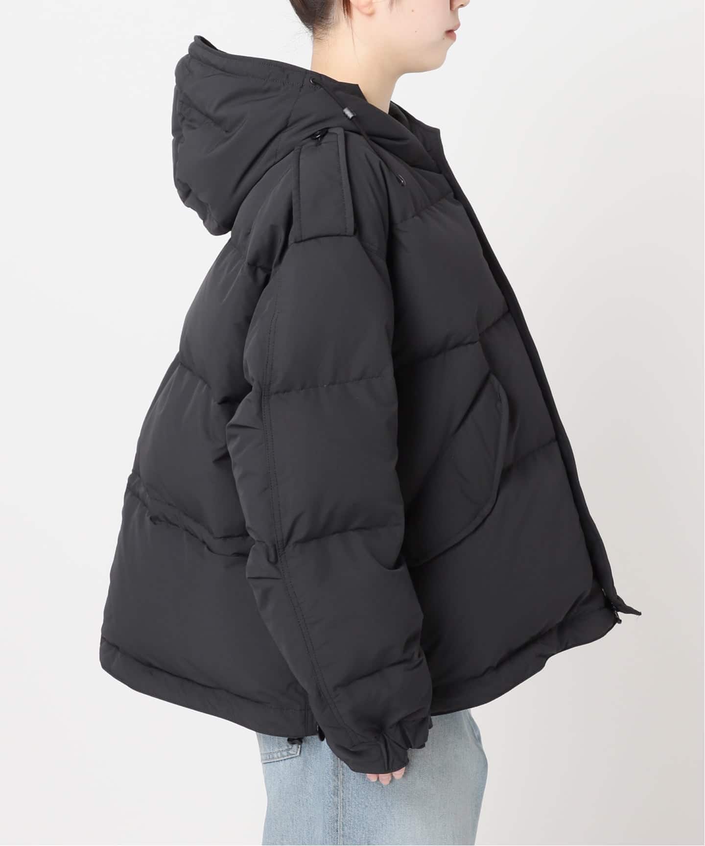 STAMMBAUM×LESSAGE別注　ショートダウン　ベージュ　美品 STAMMBAUM ダウン ダウンジャケット 「STAMMBAUM」*LESSAGE