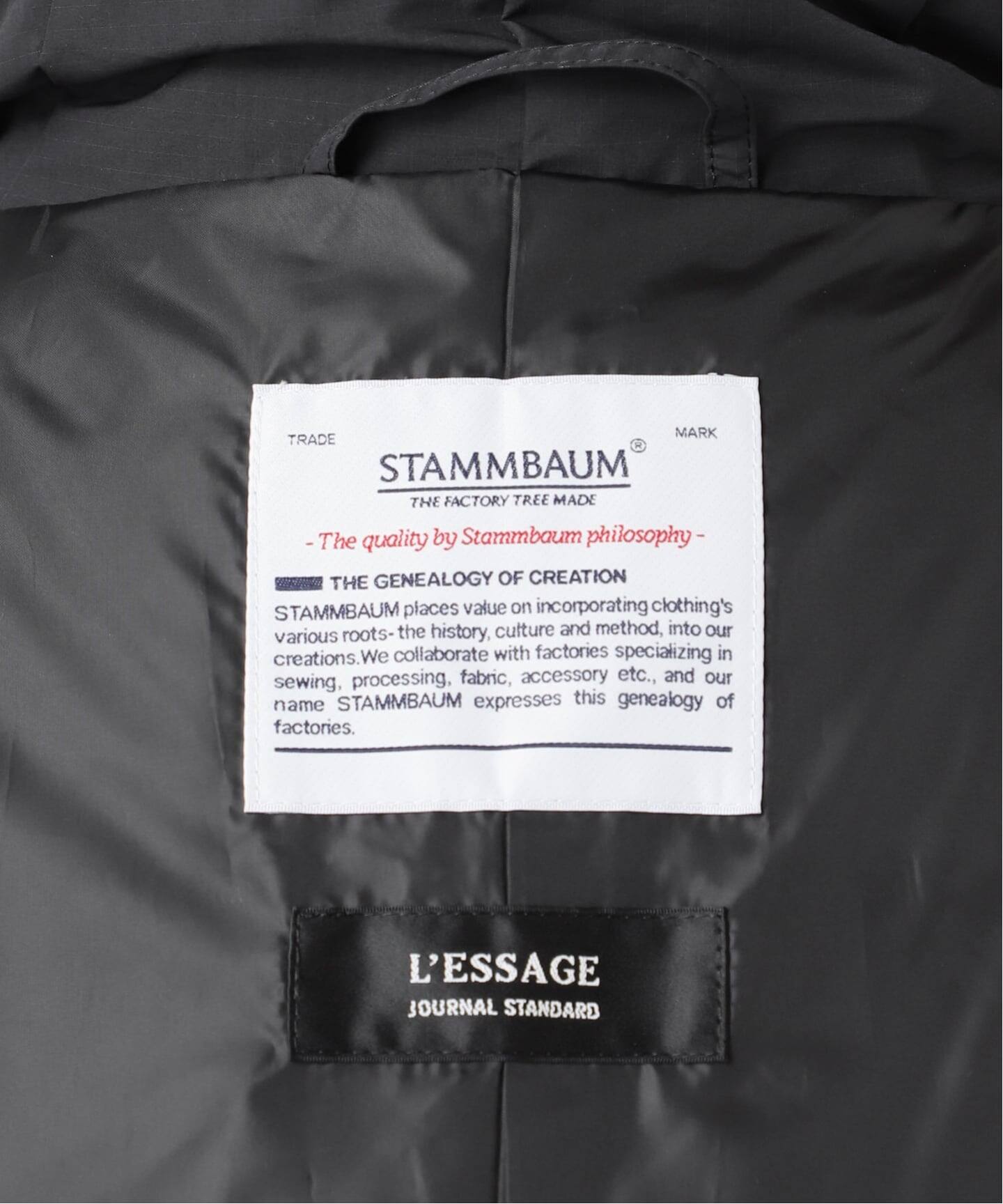 追加予約》【STAMMBAUM】*LESSAGEショートダウンコート（ダウン