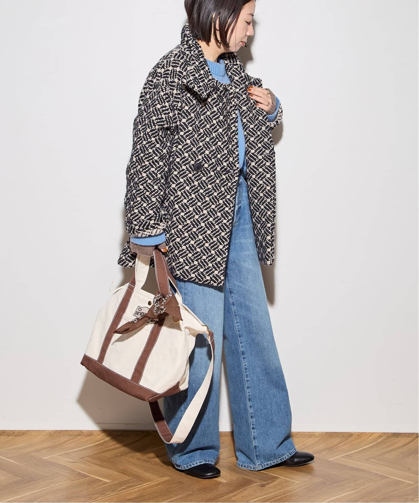 追加》別注【JOHN BRANIGAN/ジョンブラニガン】ショートスタンドコート