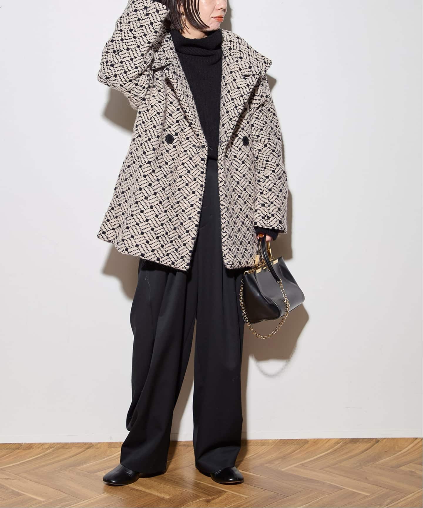 追加》別注【JOHN BRANIGAN/ジョンブラニガン】ショートスタンドコート