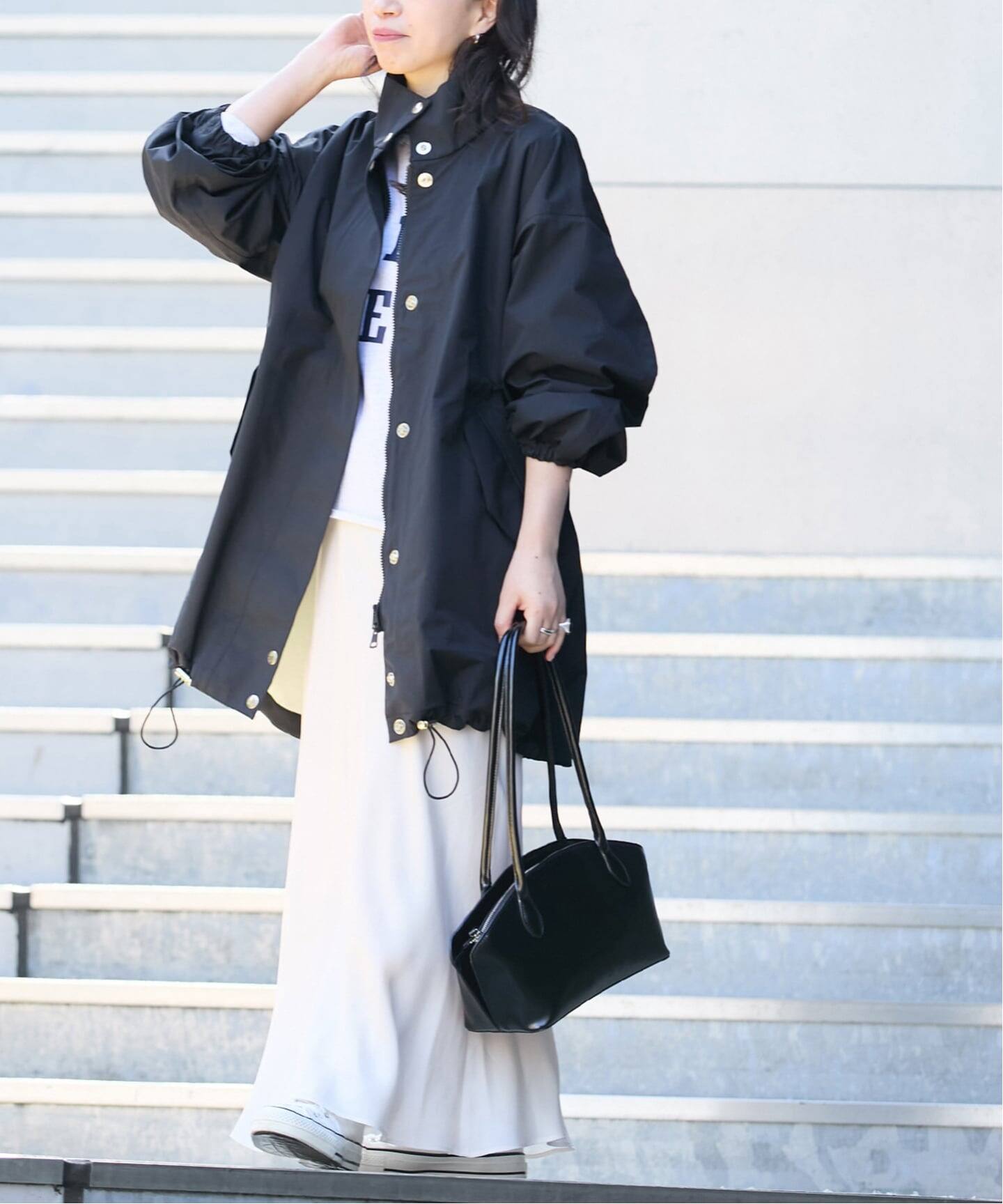 別注》【MACKINTOSH】RAINTEC SKYE STAND COLLAR MID：コート（その他 