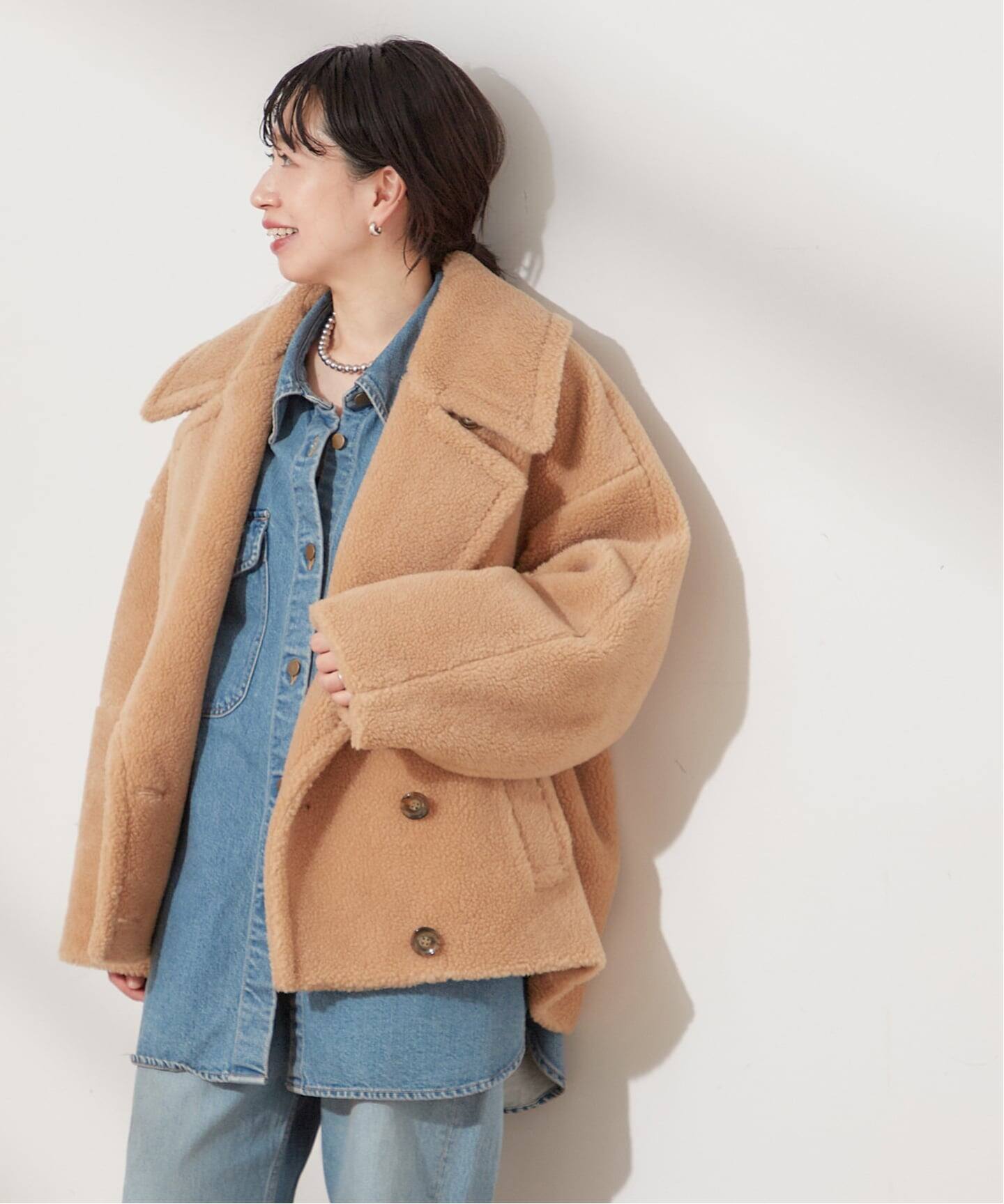 予約》別注【STUMBLY /スタンブリー】ボ BIG SILHOUETTE PEA JA