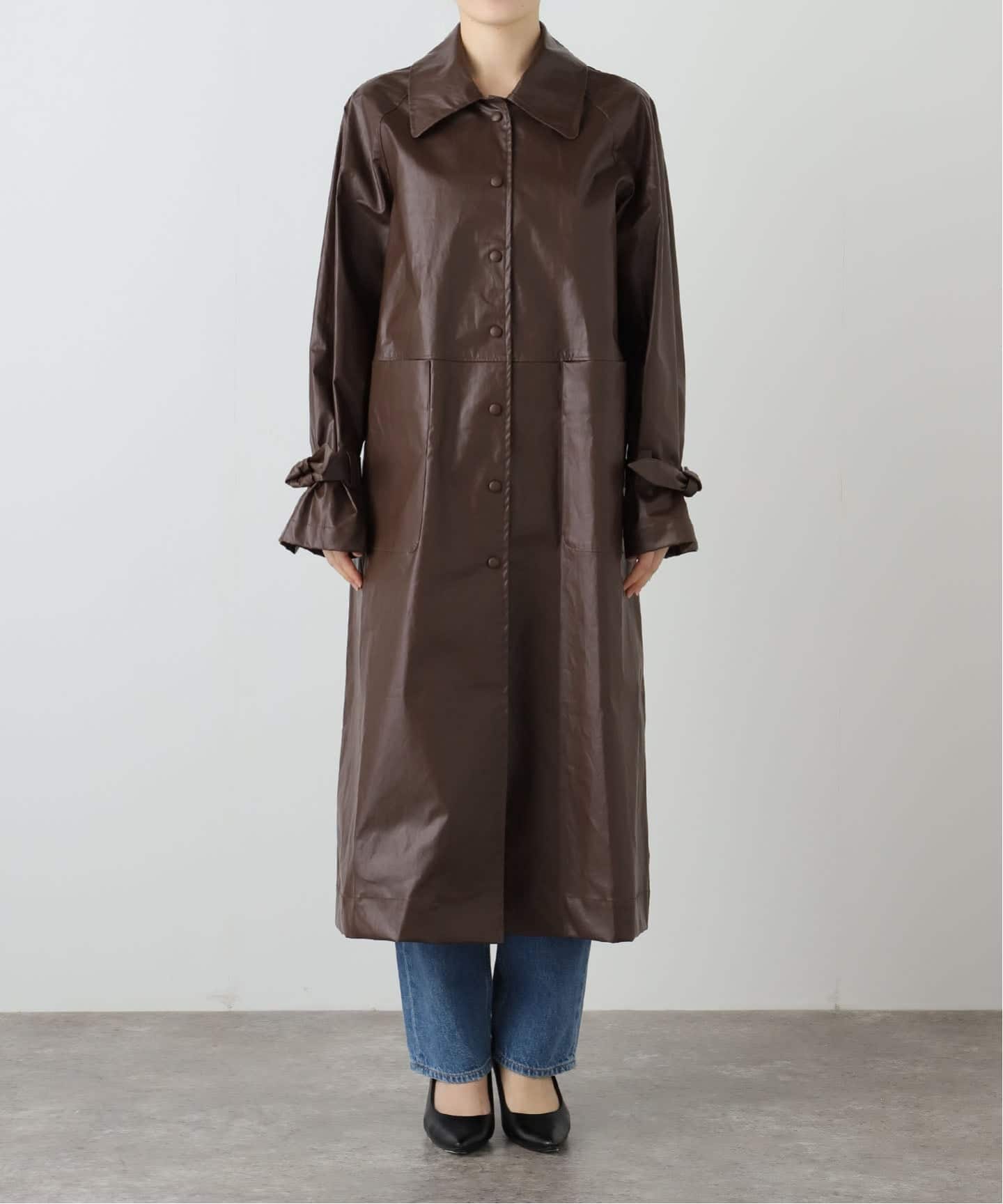 Uhr/ウーア】 Coating Long Coat：コート（その他ブルゾン／アウター