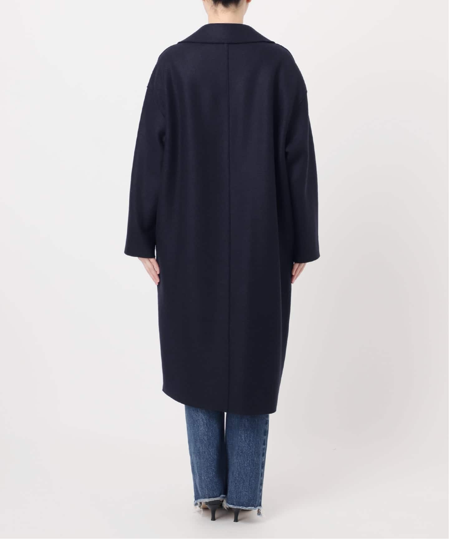 予約》別注【HARRIS WHARF LONDON】Women dropped shoulder d.b