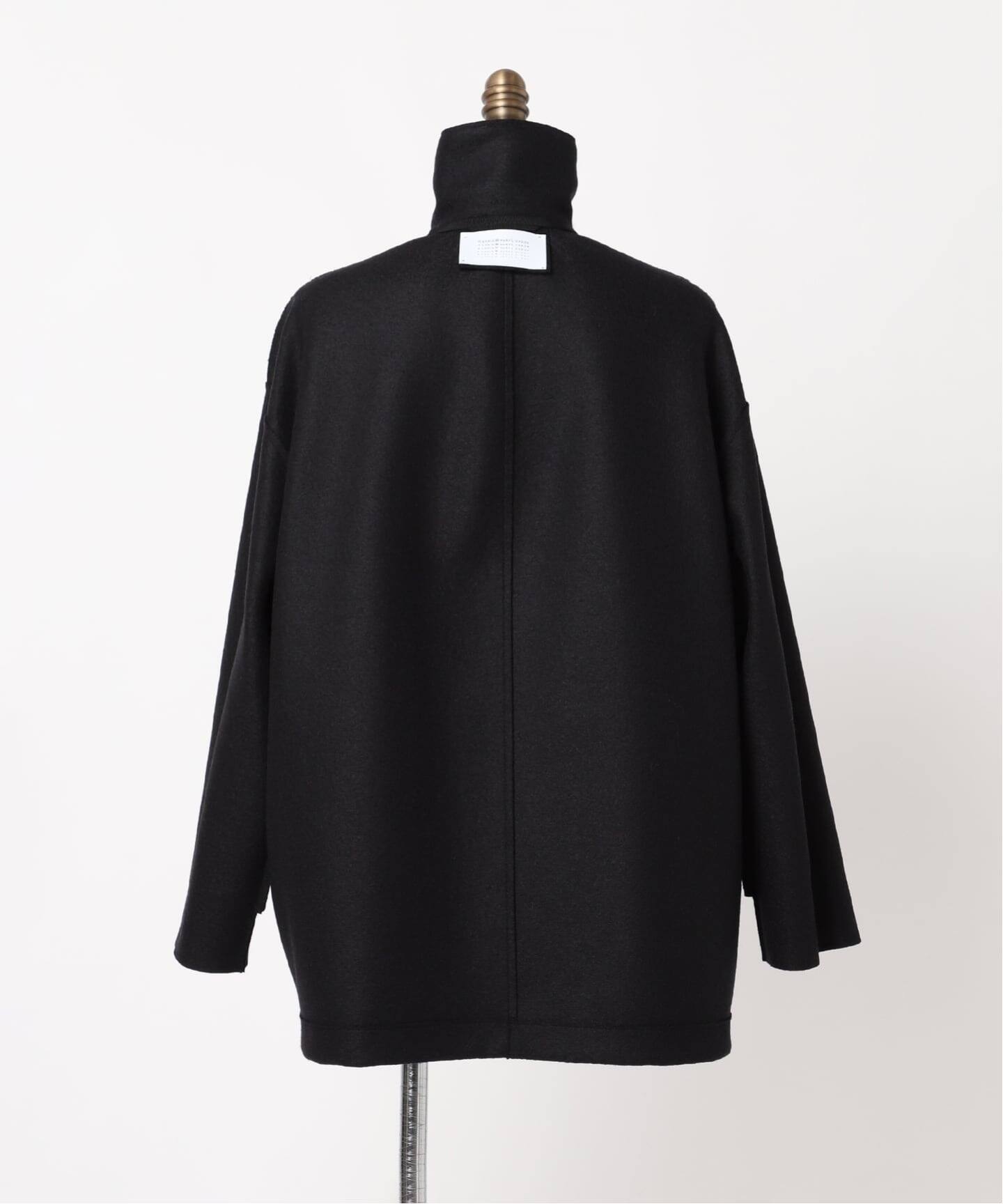 HARRIS WHARF LONDON】Women dropped shoulder d.b. jacket p：コート