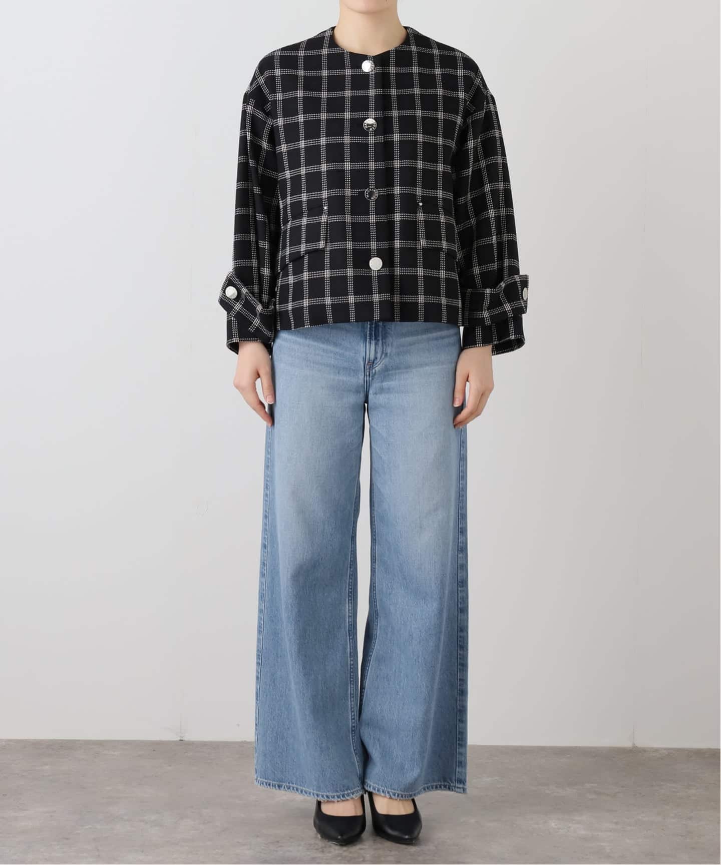 MACKINTOSH/マッキントッシュ】HUMBIE NO COLLAR SL JACKET MB