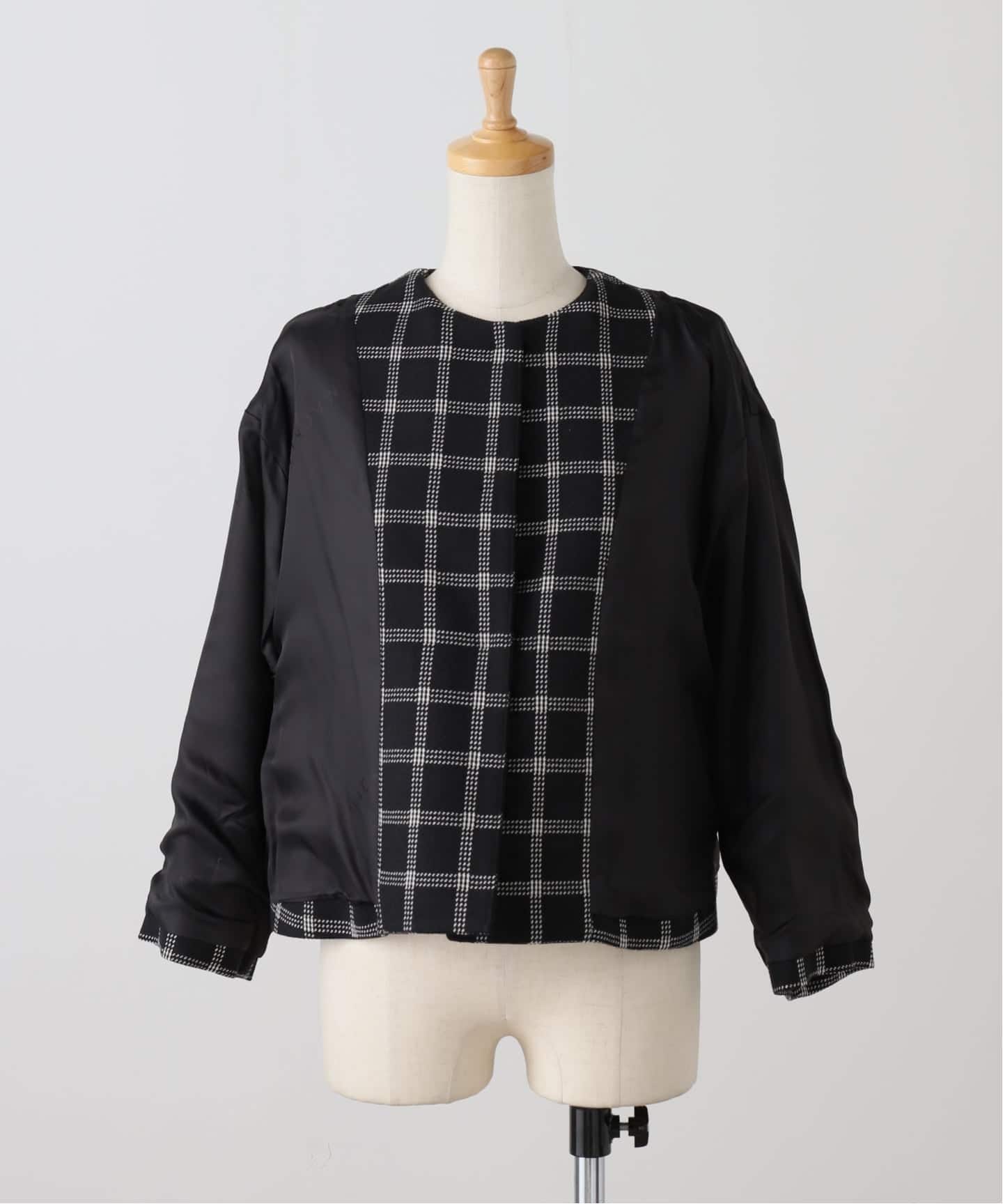 ジャケット・アウター MACKINTOSH HUMBIE NOCOLLAR MACKINTOSH/マッキントッシュ】HUMBIE NO COLLAR SL JACKET MB