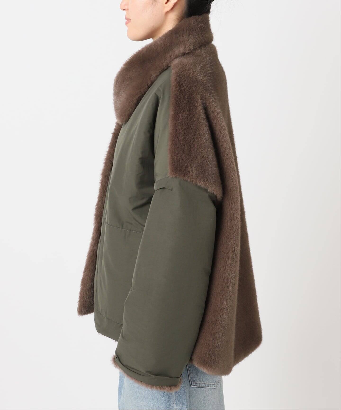 COLLECTION PRIVEE？】 WOMAN ECO-FUR JACKET：ジャケット（その他