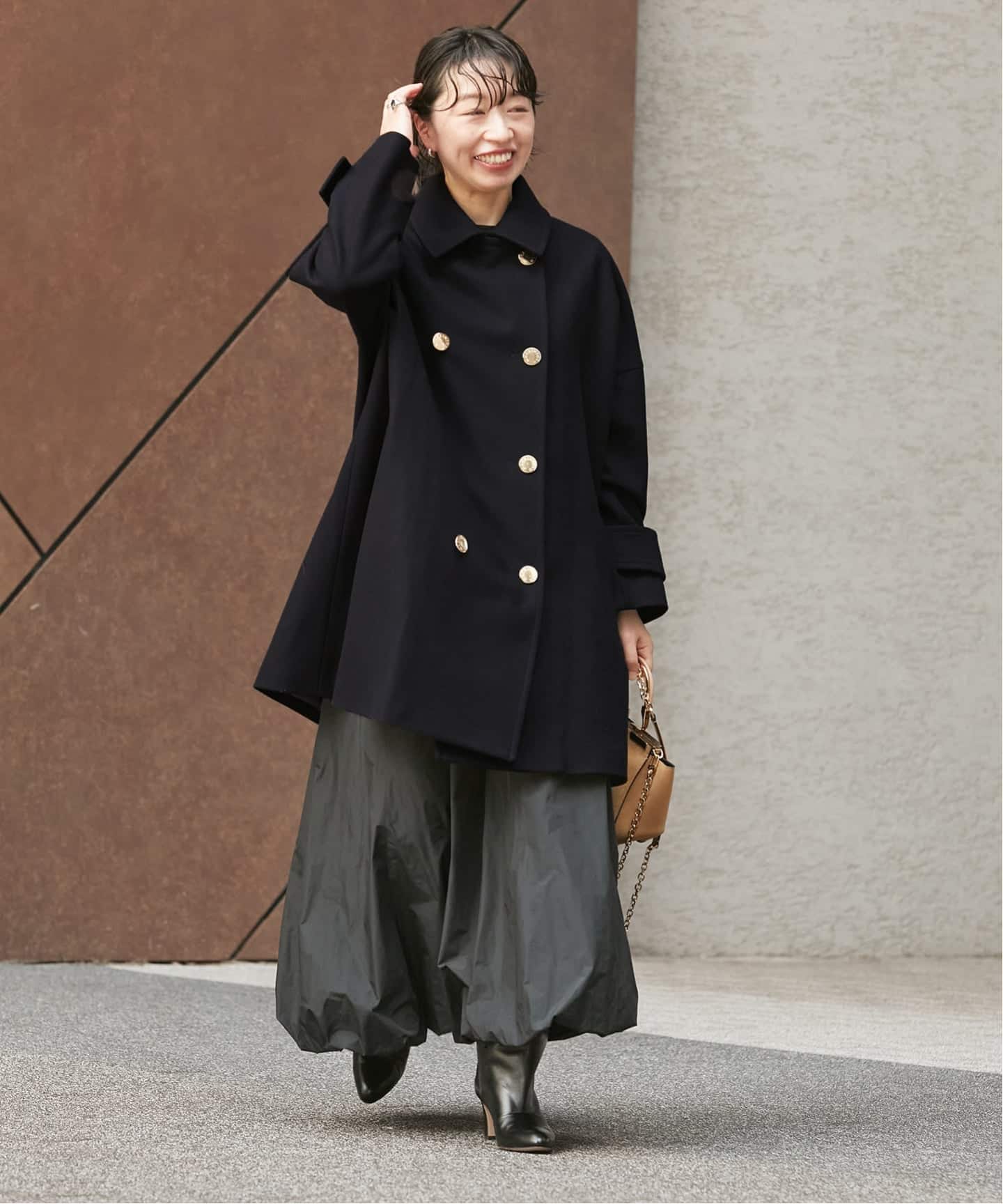 未使用級【現行/23SS】マッキントッシュ ハンビー JS別注 コート 黒 8 Mackintosh チェスターコート コート MACKINTOSH