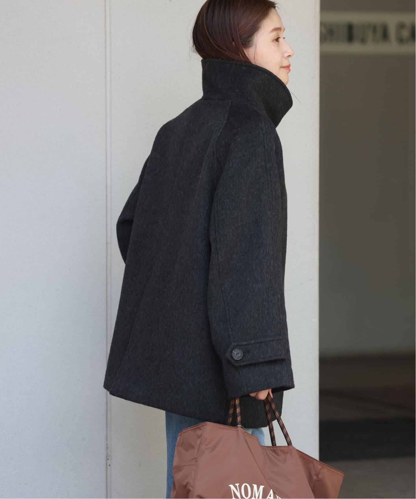ジャーナルスタンダード　コート セール】HIGH LAND WOOL オーバーサイズバルマカーンコート