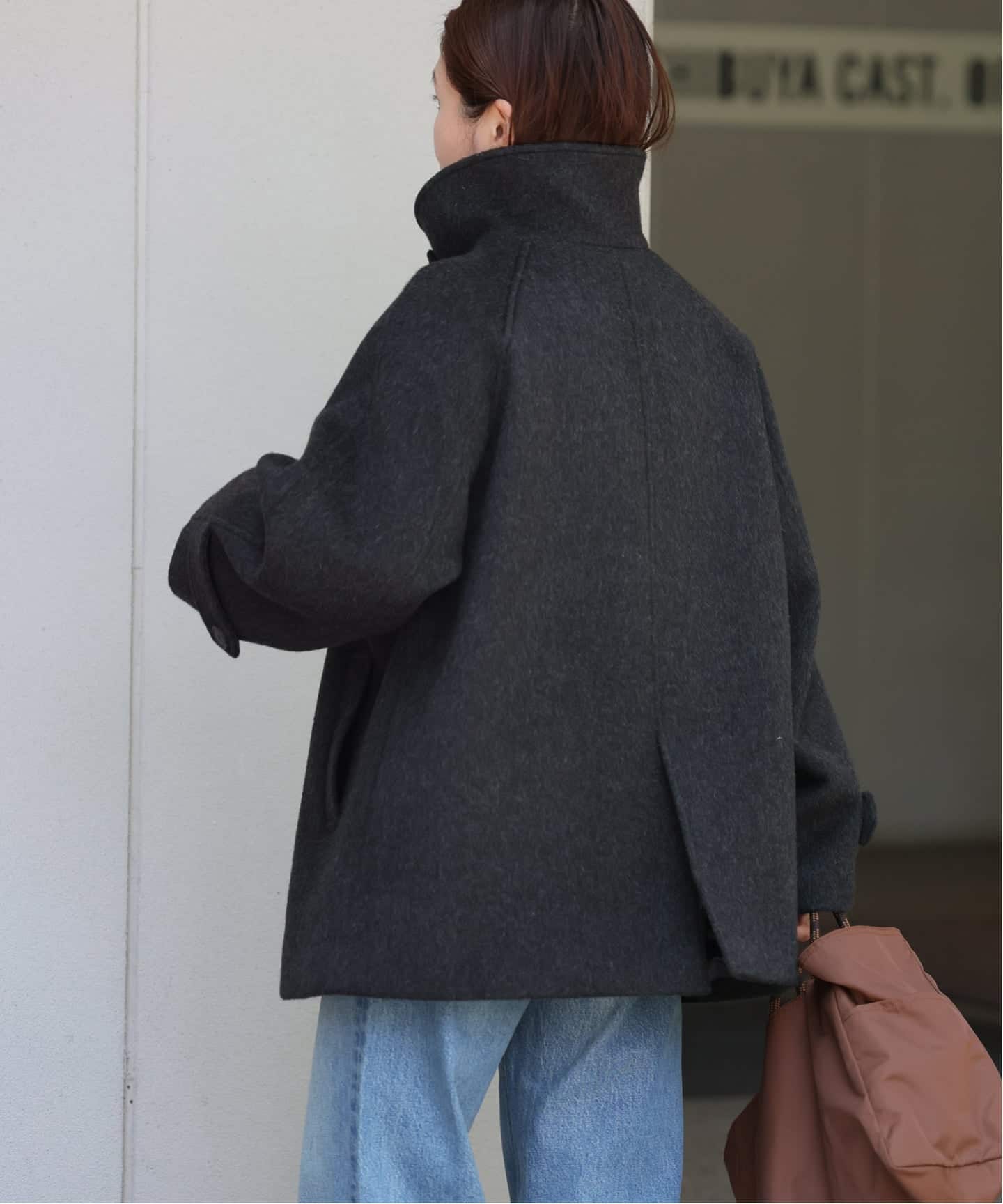 スタンドオーバーカラーコート（その他ブルゾン／アウター