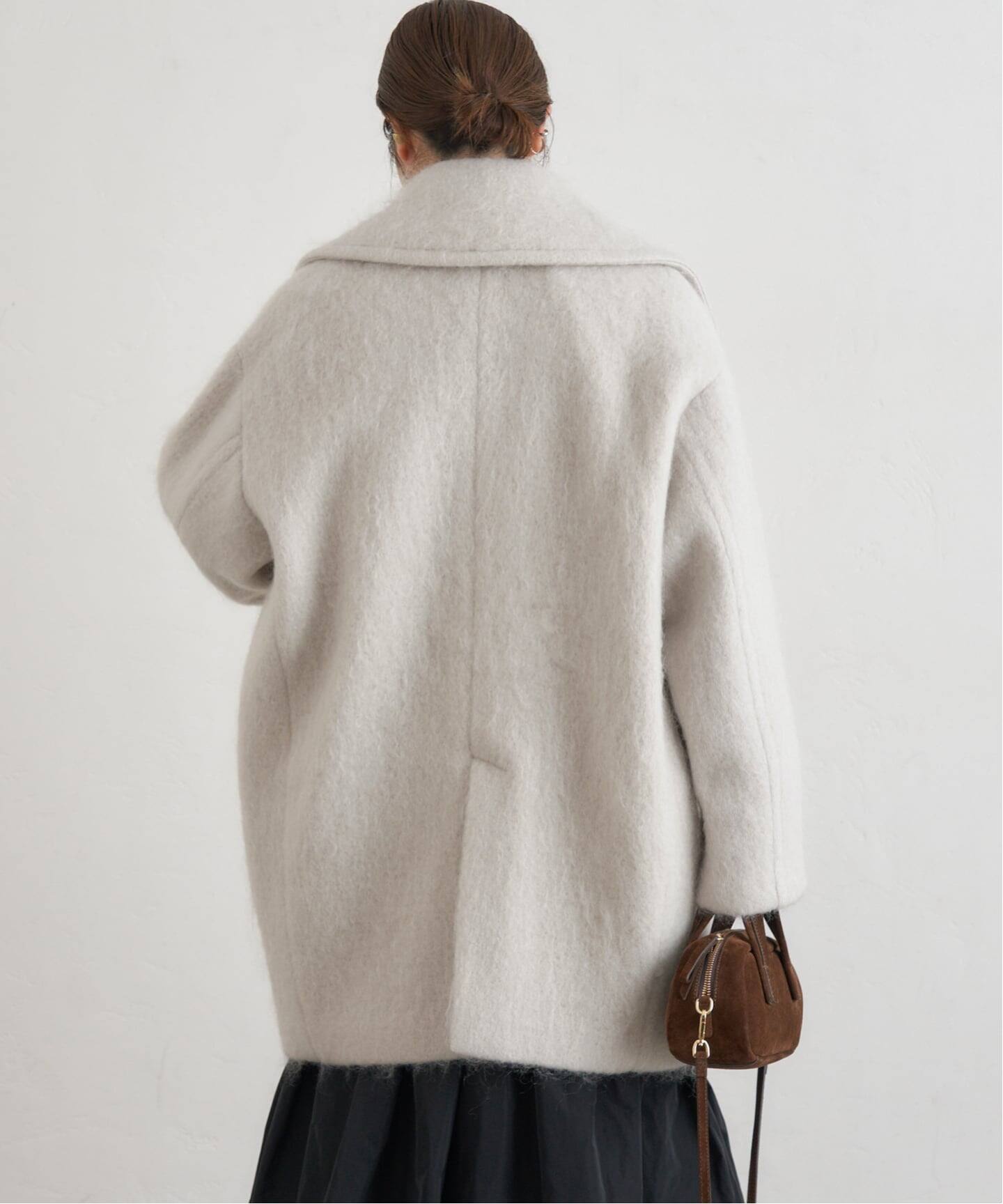 ビッグカラーシャギーコート（その他ブルゾン／アウター）｜JOURNAL