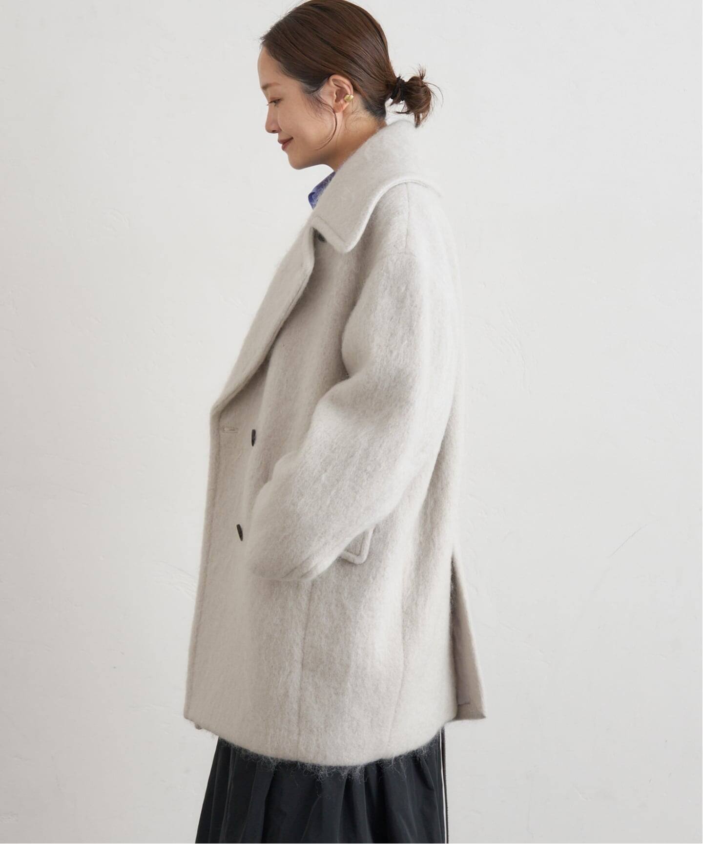 ビッグカラーシャギーコート（その他ブルゾン／アウター）｜JOURNAL