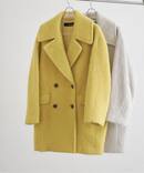 ビッグカラーシャギーコート