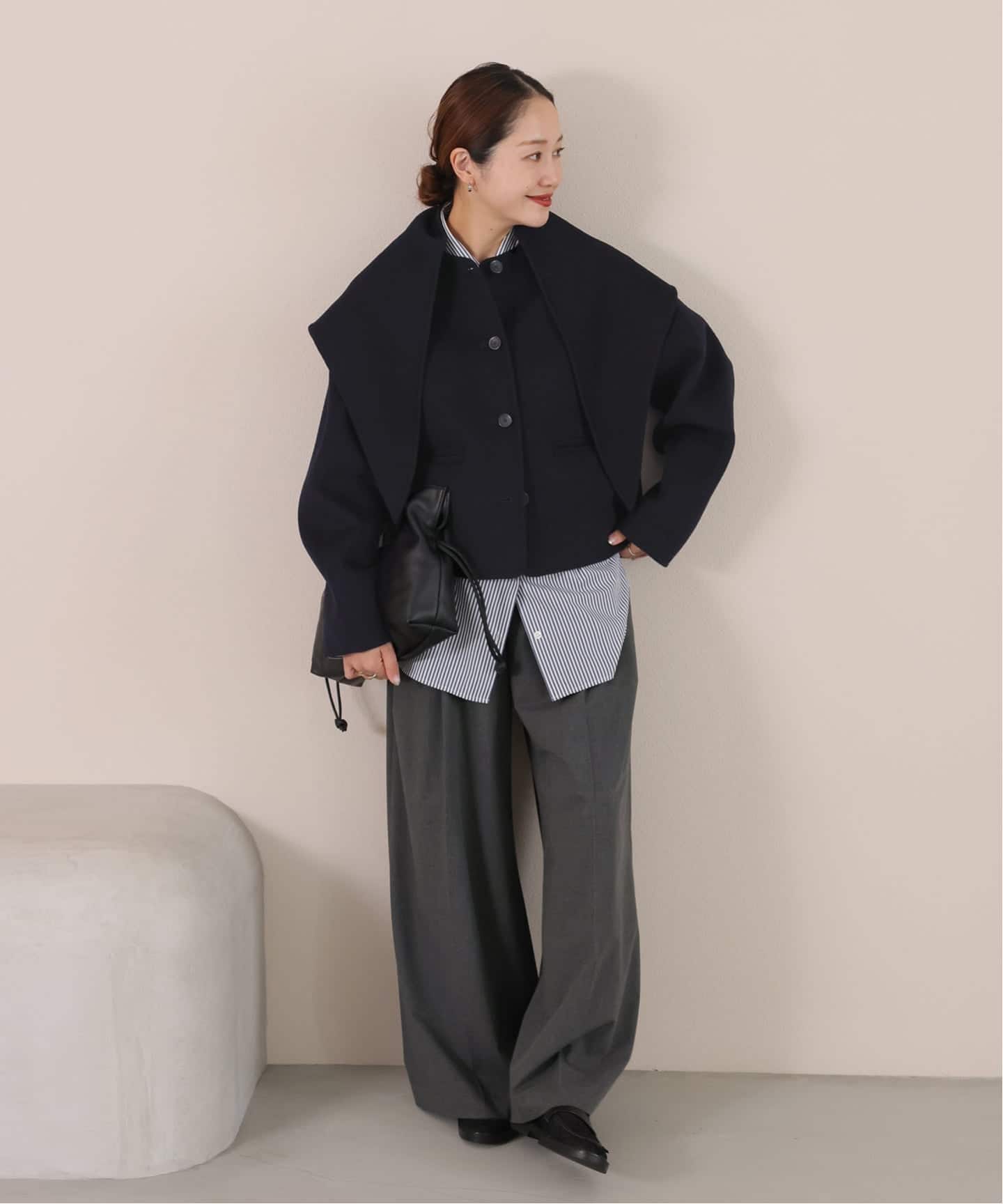 Hamilton Rever ショートコート（ノーカラーコート）｜JOURNAL