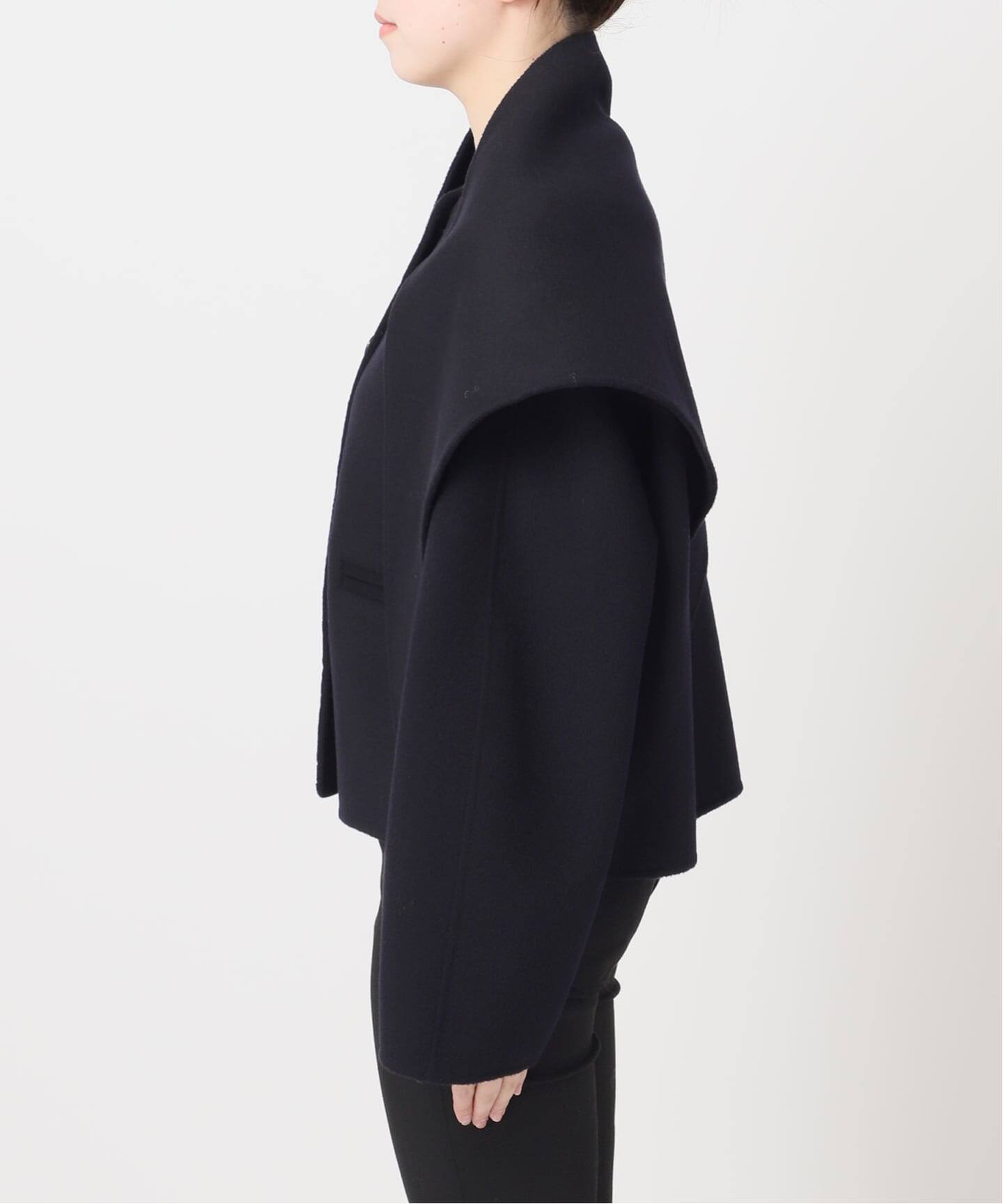 JOURNAL STANDARD Hamilton Rever ショートコート Hamilton Rever ショートコート（ノーカラーコート）｜JOURNAL