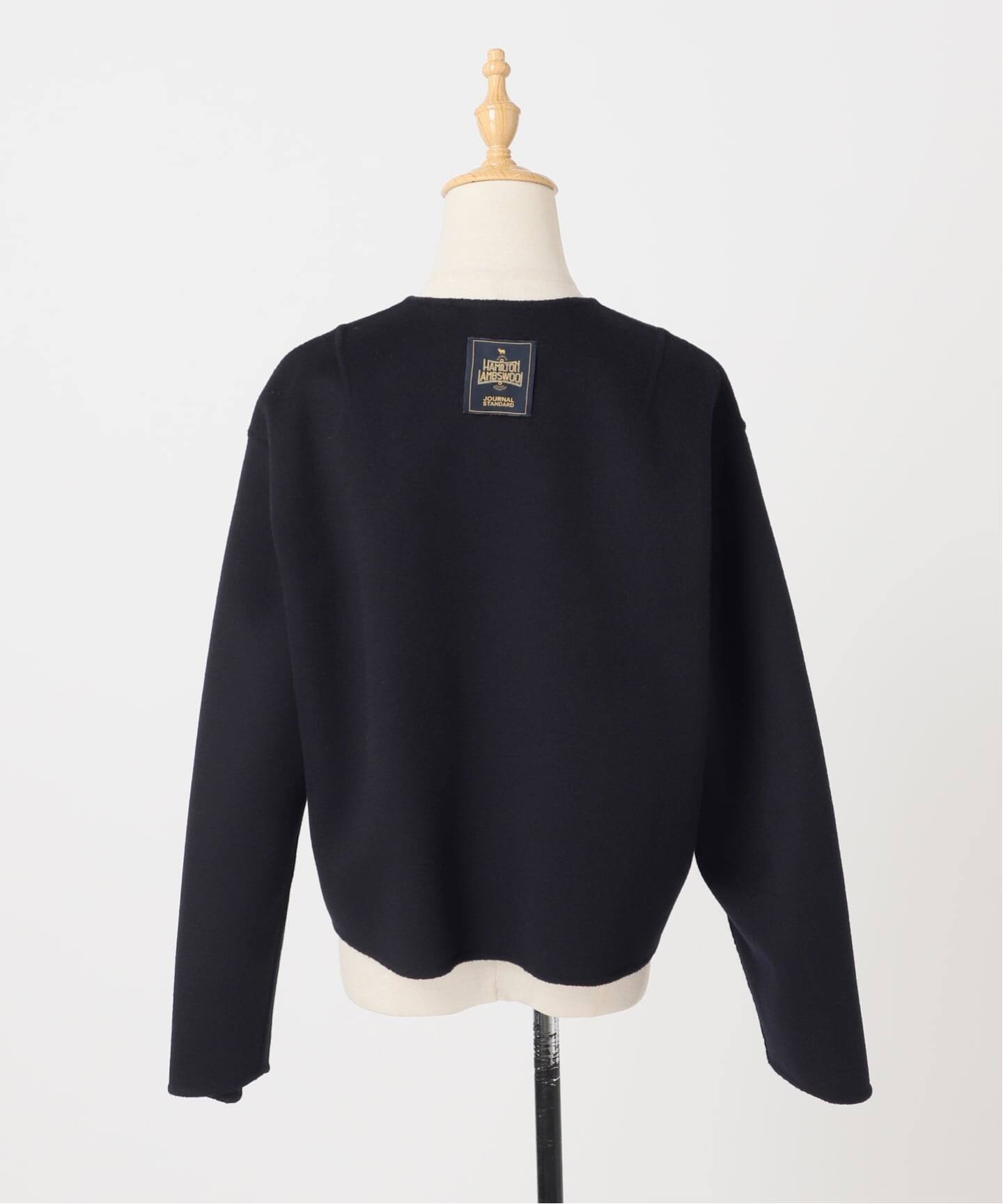 JOURNAL STANDARD Hamilton Rever ショートコート Hamilton Rever ショートコート（ノーカラーコート）｜JOURNAL