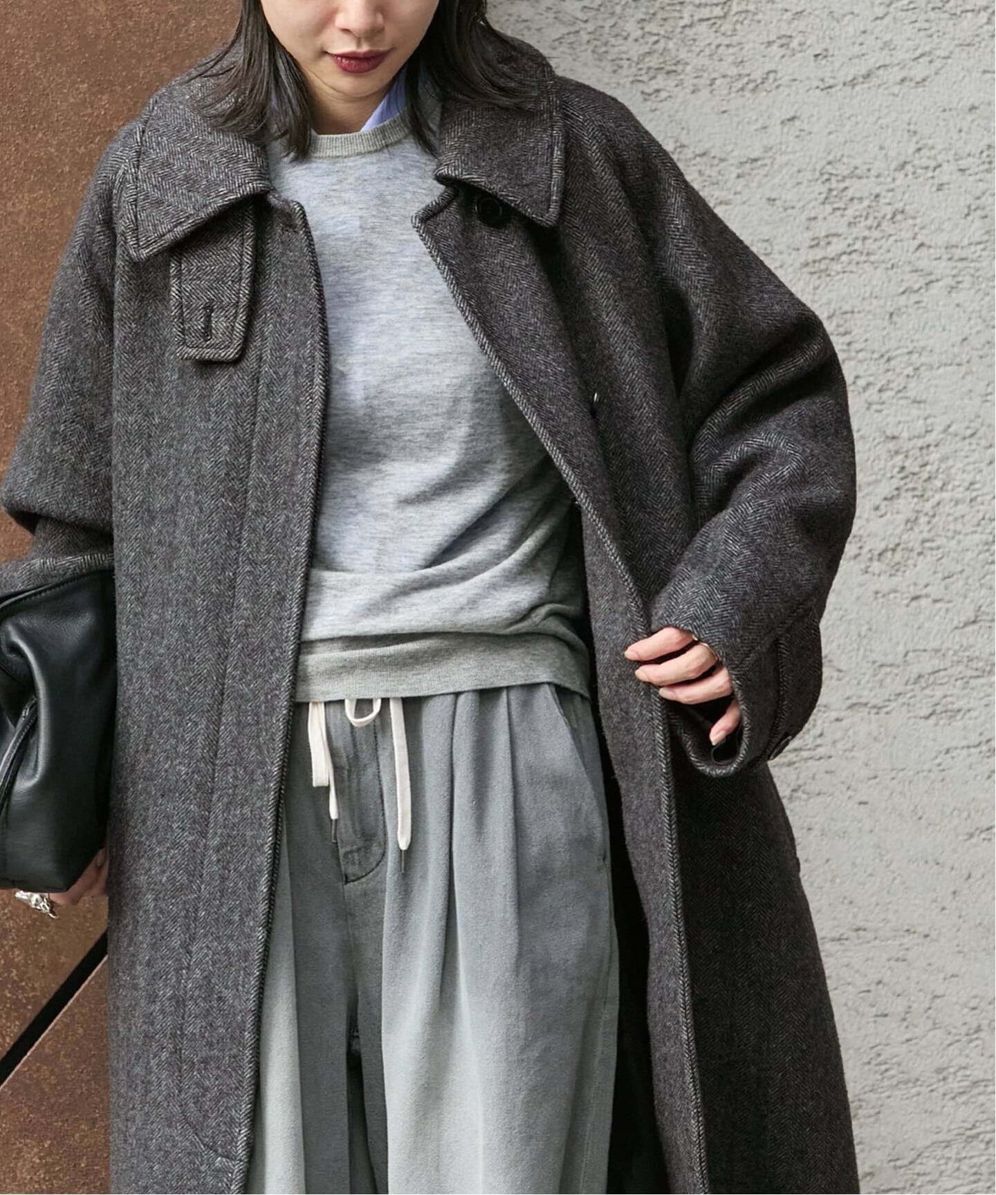 MANTECO Soutien ロングコート（ステンカラーコート）｜JOURNAL