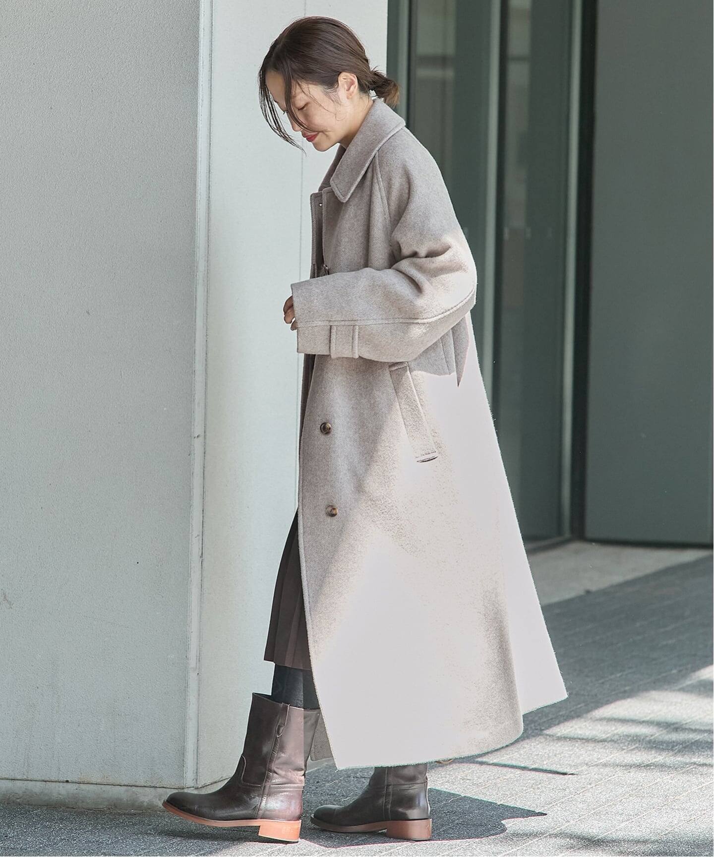 MANTECO Soutien ロングコート（ステンカラーコート）｜JOURNAL 