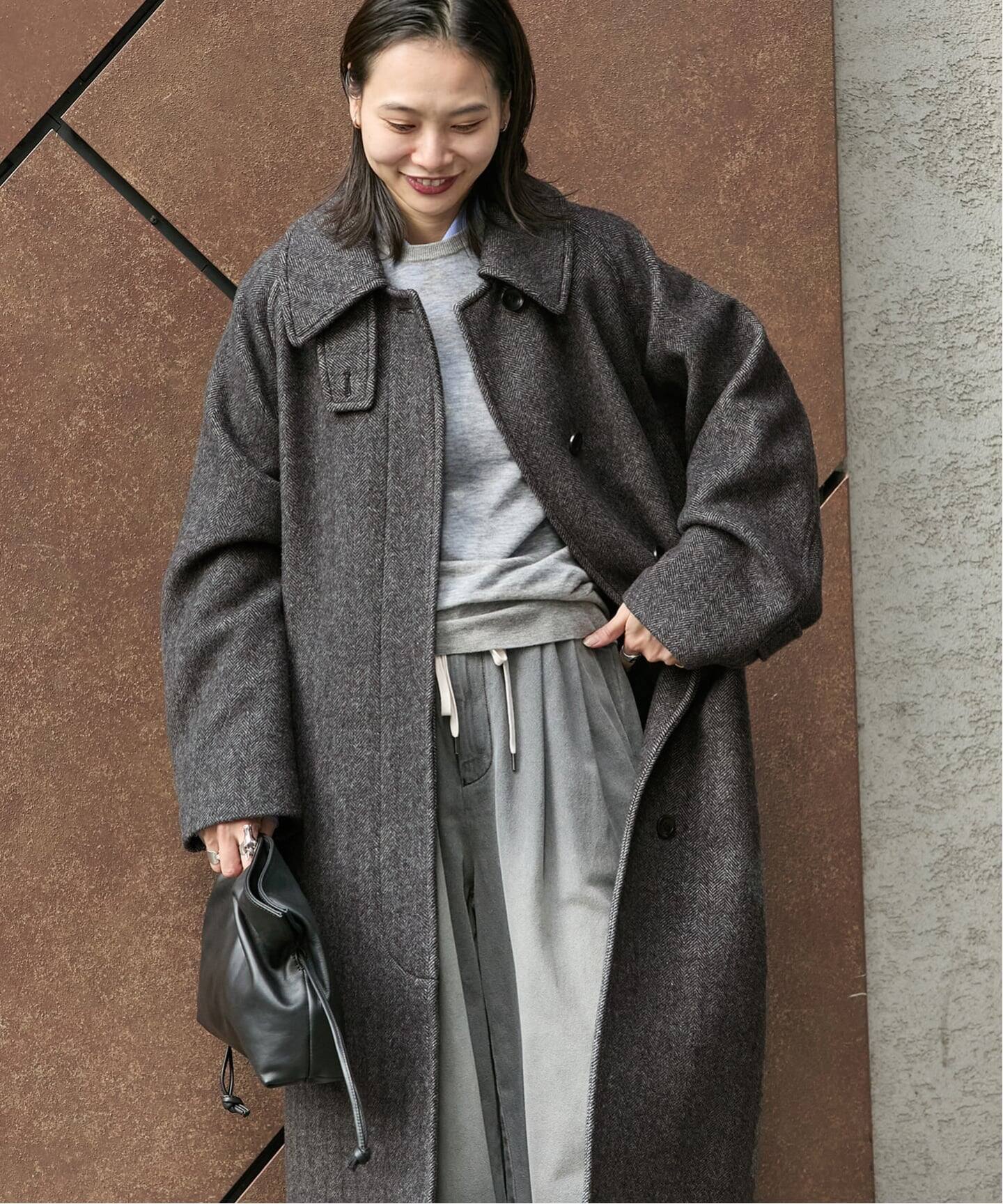 MANTECO Soutien ロングコート（ステンカラーコート）｜JOURNAL 