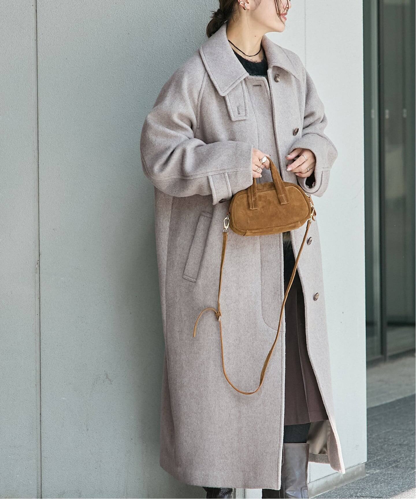 MANTECO Soutien ロングコート（ステンカラーコート）｜JOURNAL 