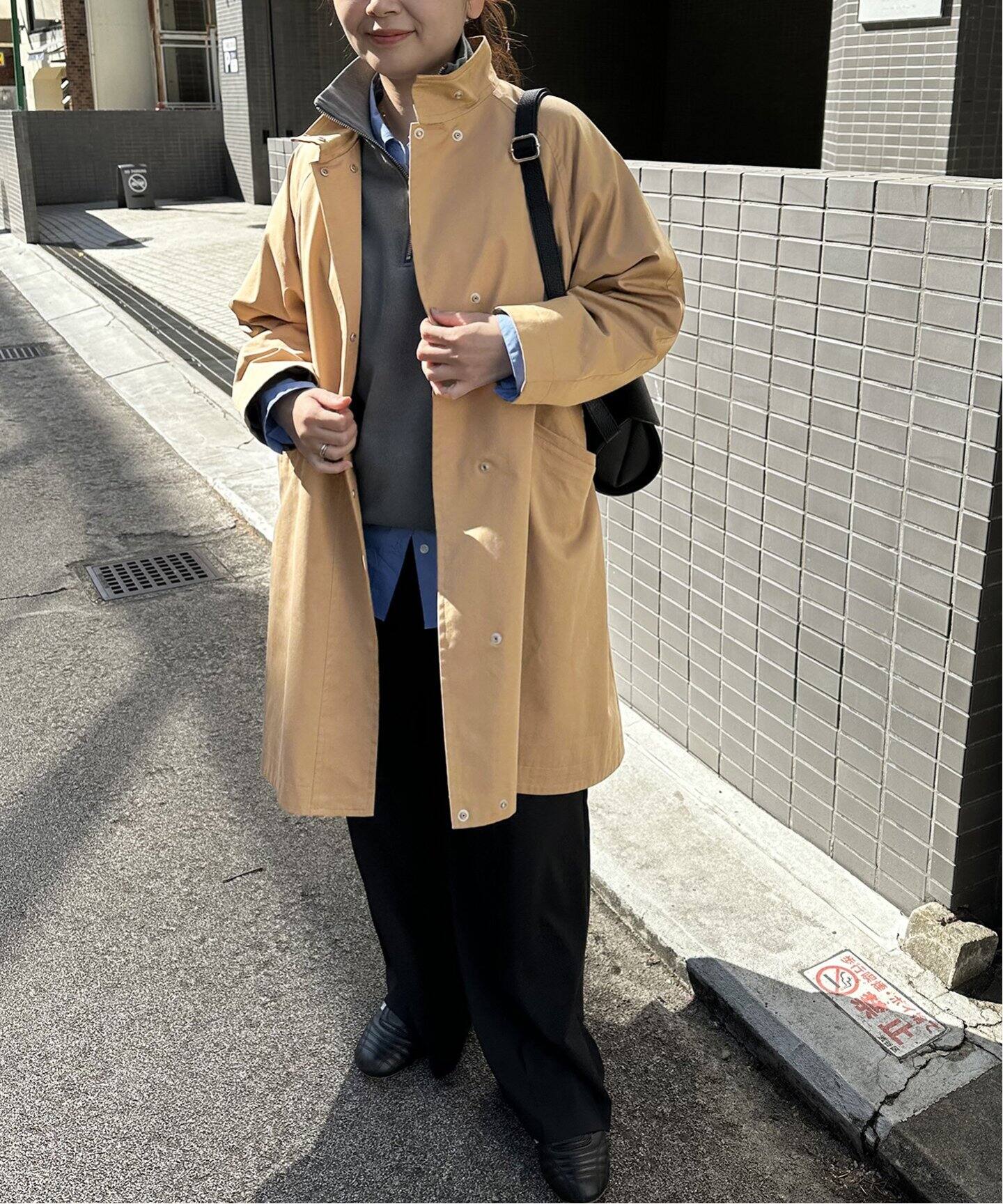 WEB限定追加》スタンドカラーテントコート（その他ブルゾン／アウター  