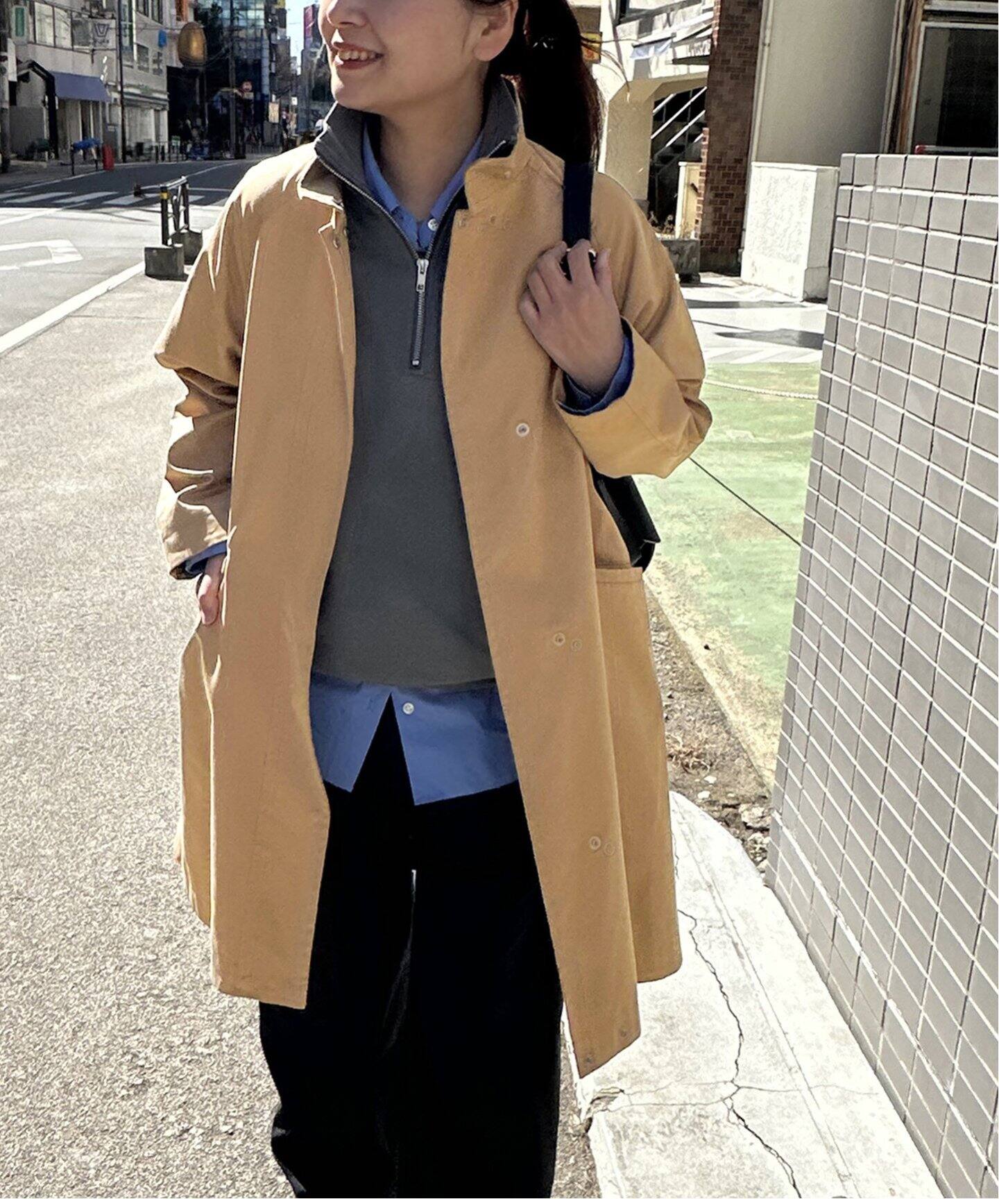 WEB限定追加》スタンドカラーテントコート（その他ブルゾン／アウター  