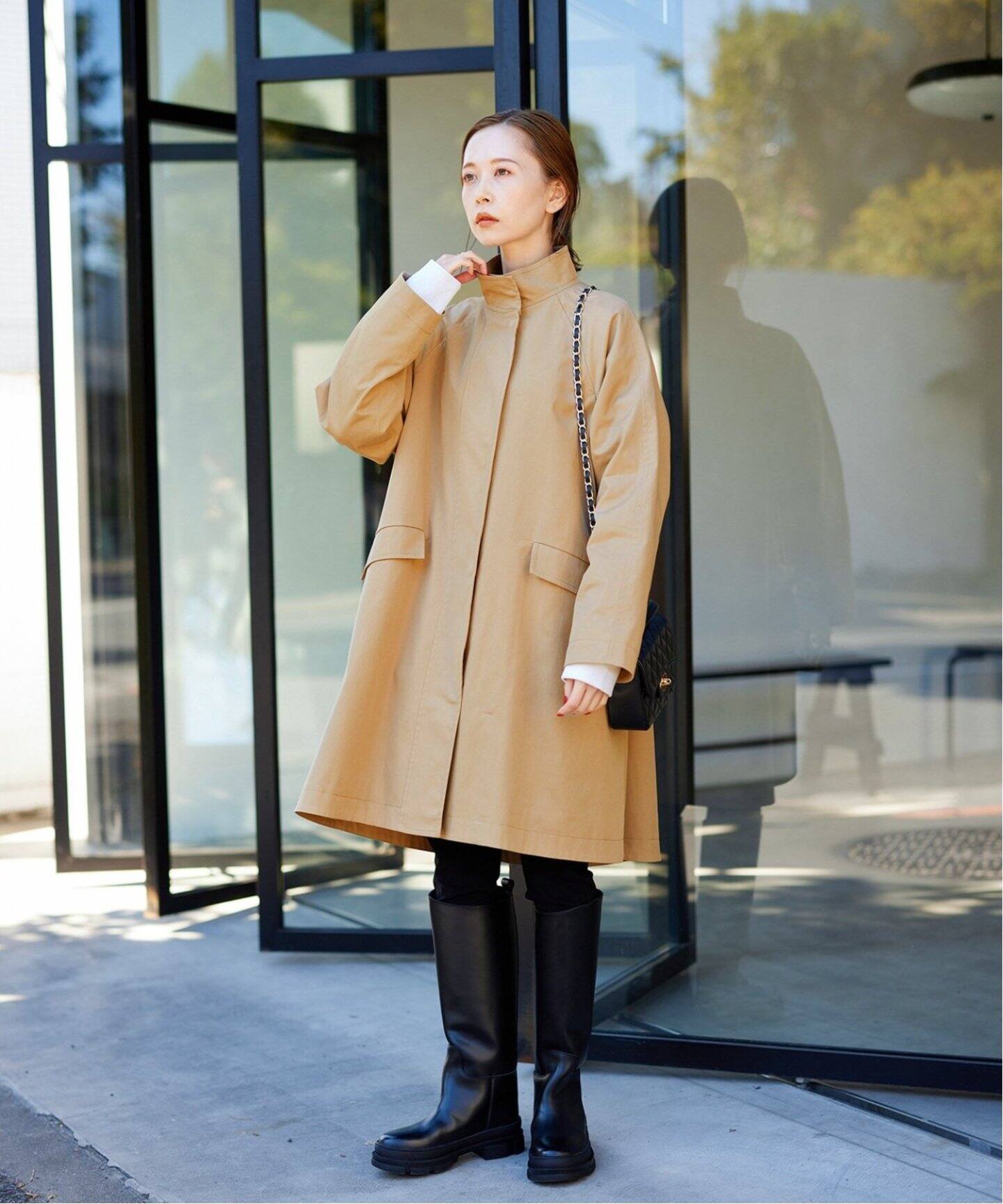 WEB限定追加》スタンドカラーテントコート（その他ブルゾン／アウター  