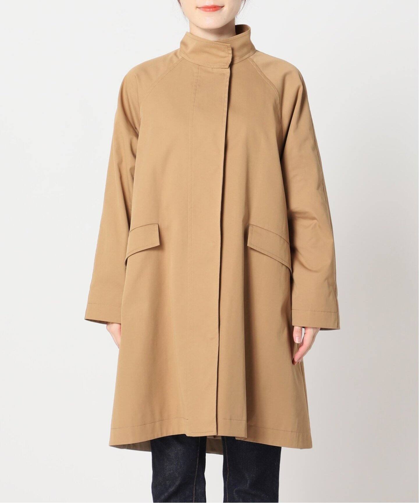 追加》スタンドカラーテントコート（その他ブルゾン／アウター  