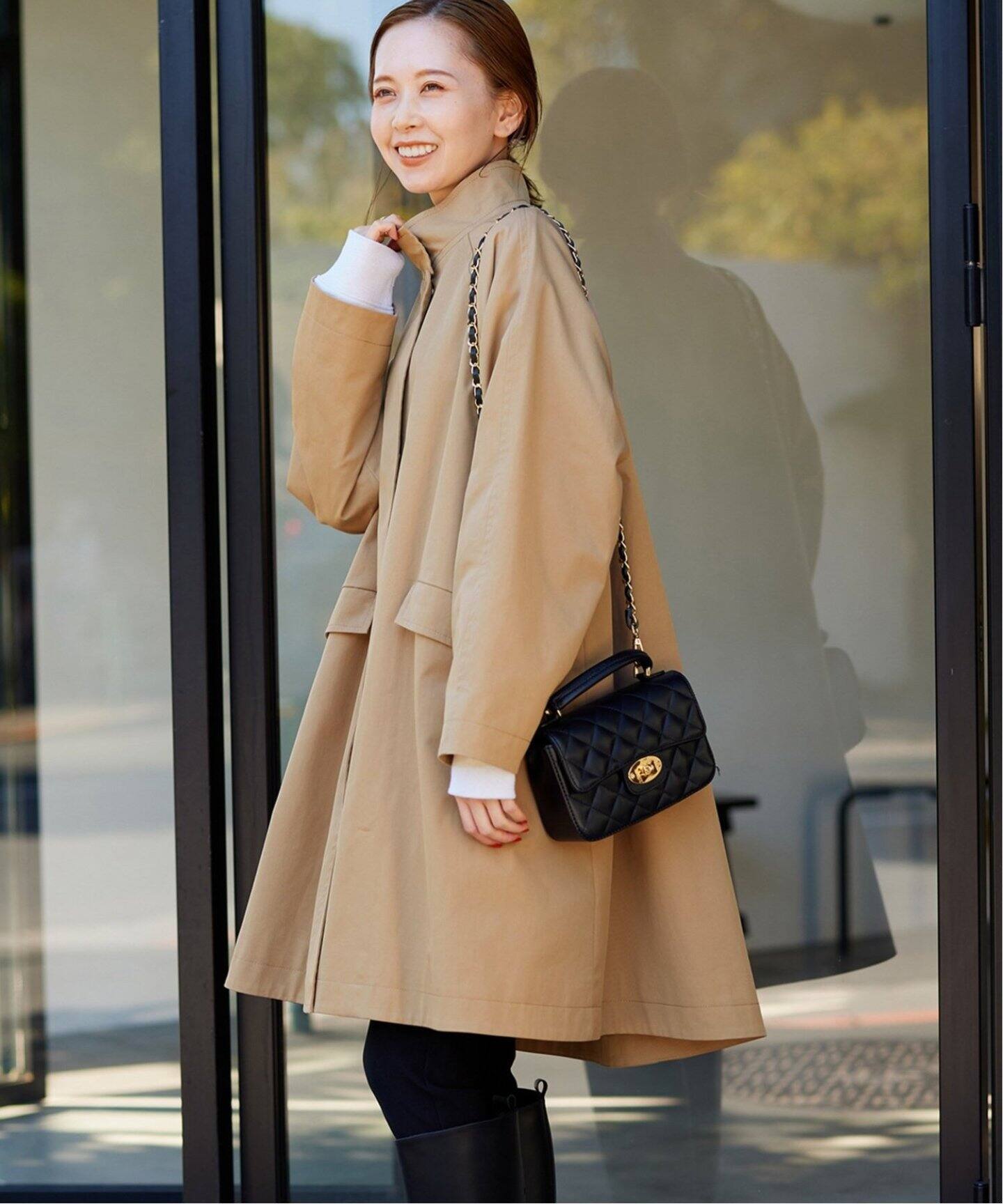 追加2》スタンドカラーテントコート（その他ブルゾン／アウター  