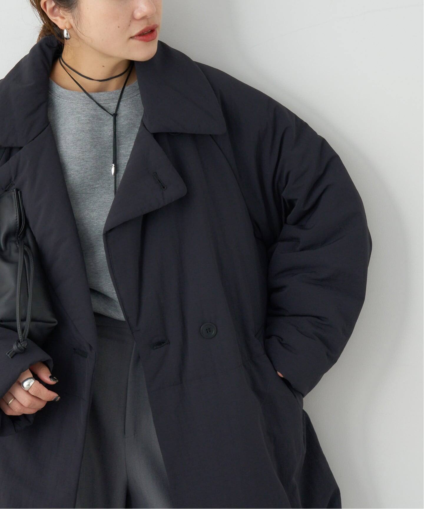 美品 23AW ジャーナルスタンダード シャツテールフードミドルコート JOURNAL STANDARD（ジャーナルスタンダード）の「シャツテールフード