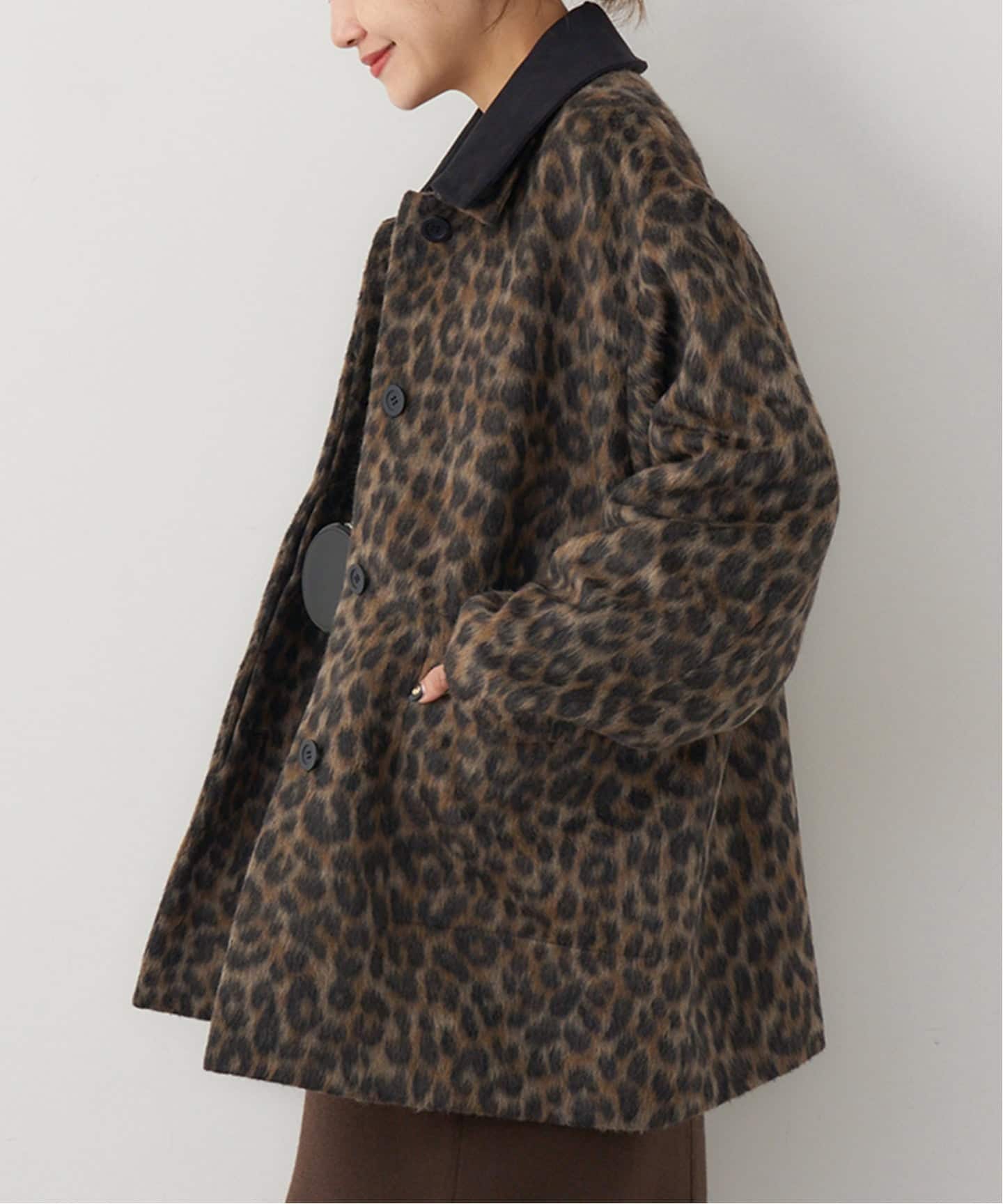 Bellandi レオパードコート（その他ブルゾン／アウター）｜JOURNAL